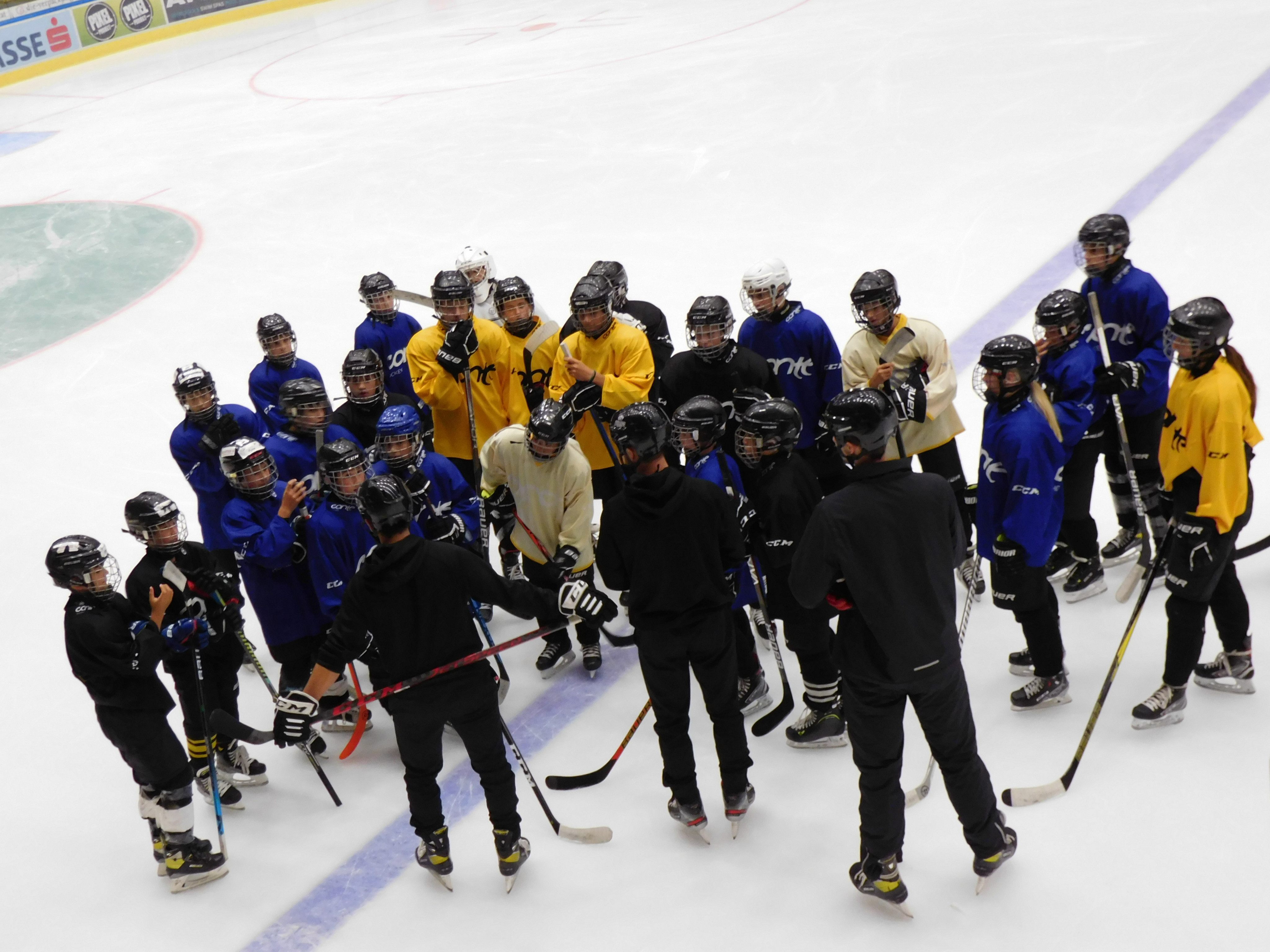 Die Hockey-Youngsters der Spielgemeinschaft Dornbirn/Rheintal/Hohenems bereiten sich auf die neue Saison vor Die Hockey-Youngsters der Spielgemeinschaft Dornbirn/Rheintal/Hohenems bereiten sich auf die neue Saison vor