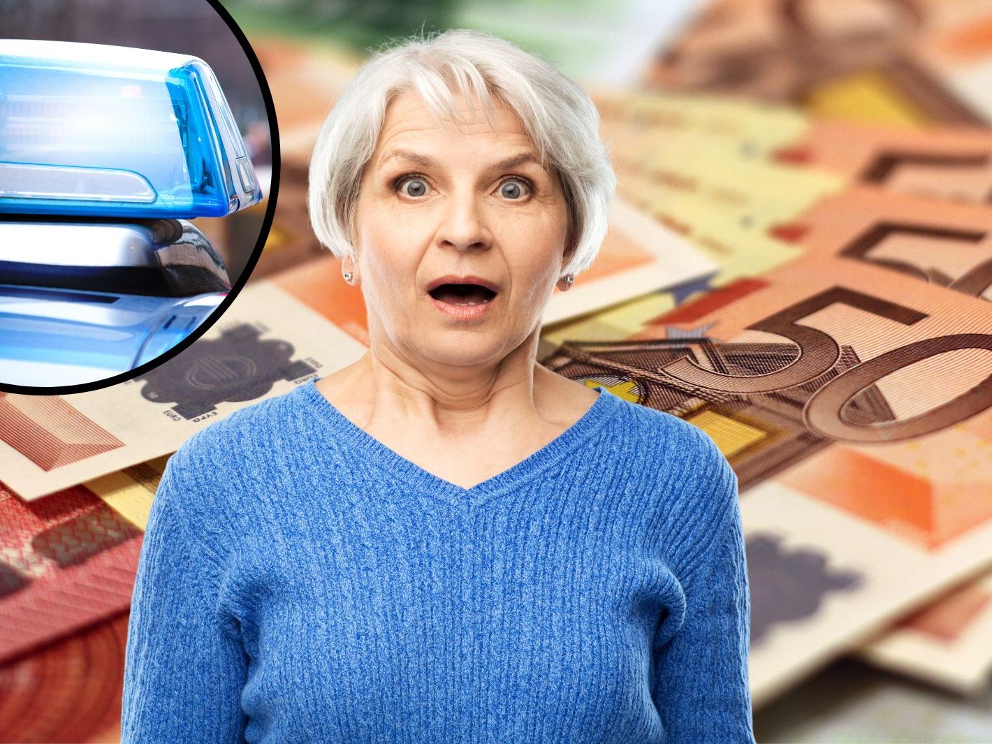 Dem Trickbetrüger gelang es, die alte Frau um Wertsachen in Höhe von 100.000 Euro zu bringen. Dem Trickbetrüger gelang es, die alte Frau um Wertsachen in Höhe von 100.000 Euro zu bringen.
