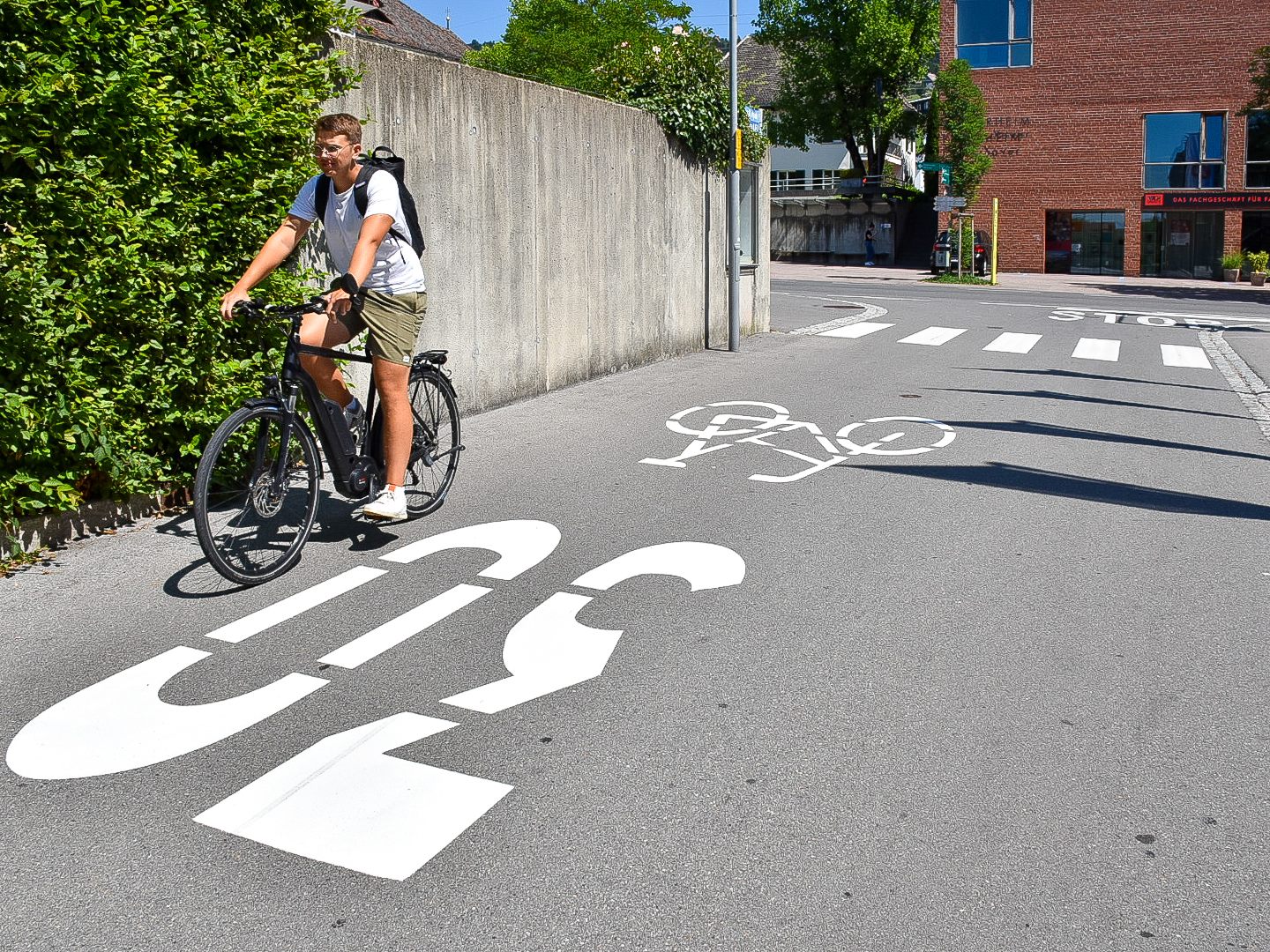 Fünf neue Fahrradstraßen in Lochau Fünf neue Fahrradstraßen in Lochau