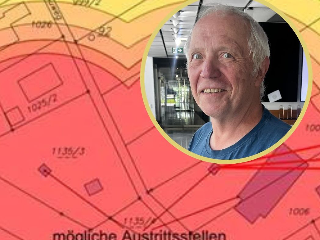 Gerhard Kofler (r.) und Manuel Feldmann kämpfen für die Baubewilligung in Frastanz.