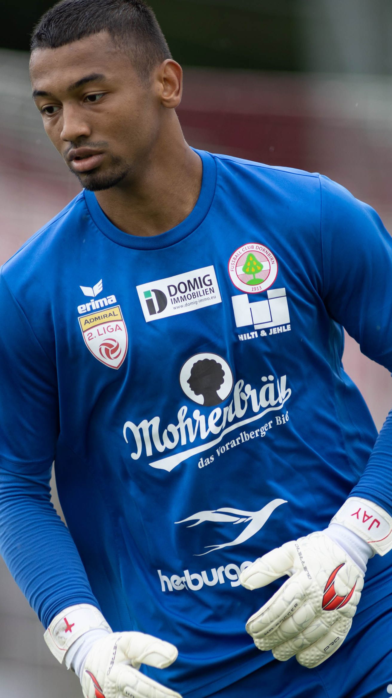 Auch Torhüter Ospelt konnte die späte Niederlage nicht verhindern.