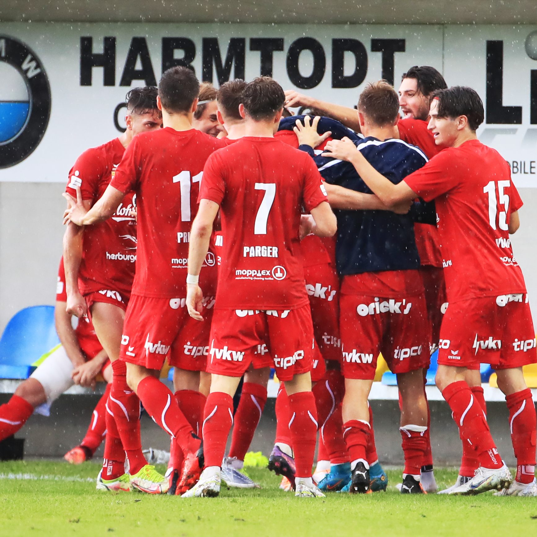 Jubel beim FC Dornbirn