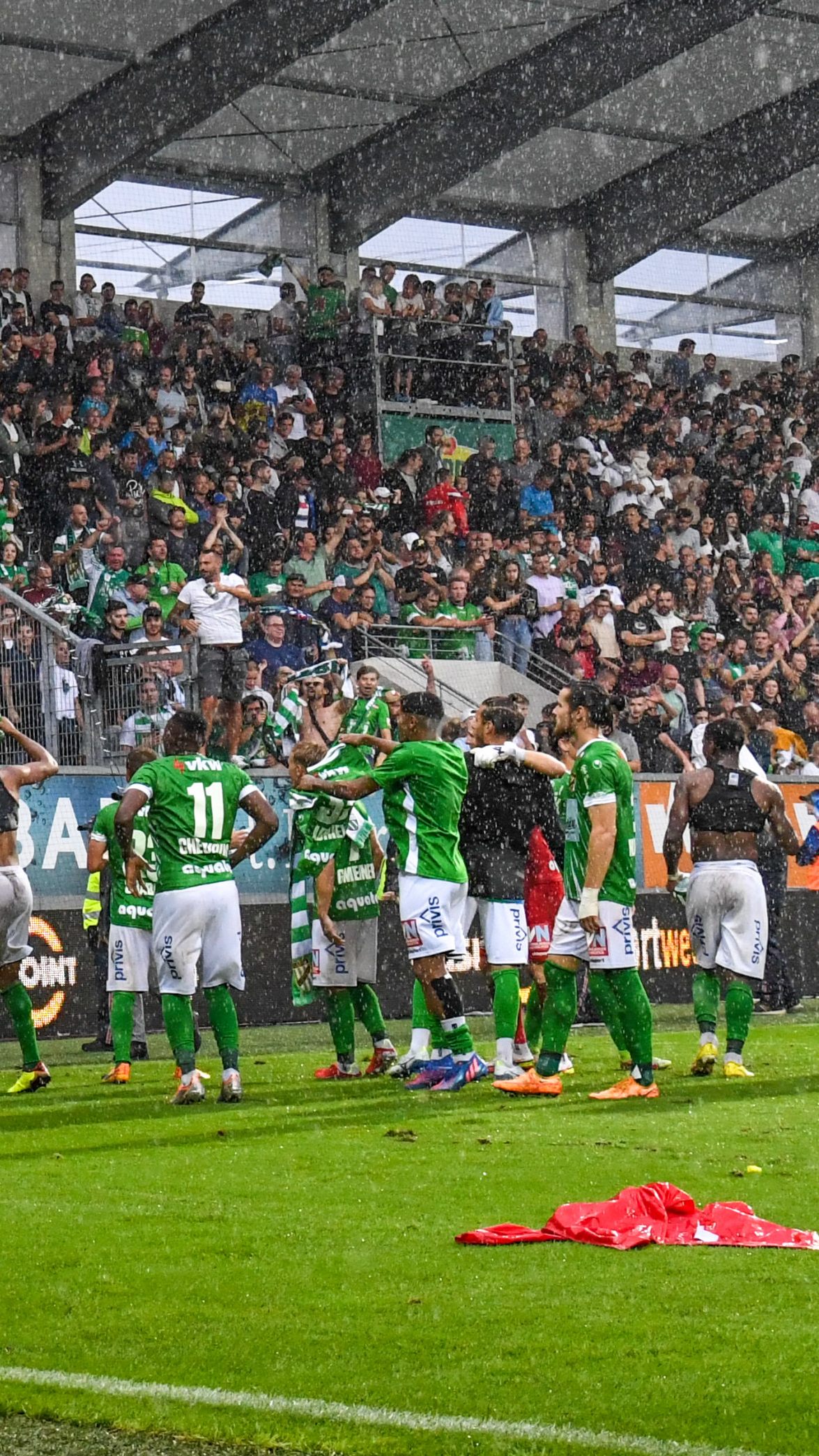 Die Austria jubelte mit ihren Fans.