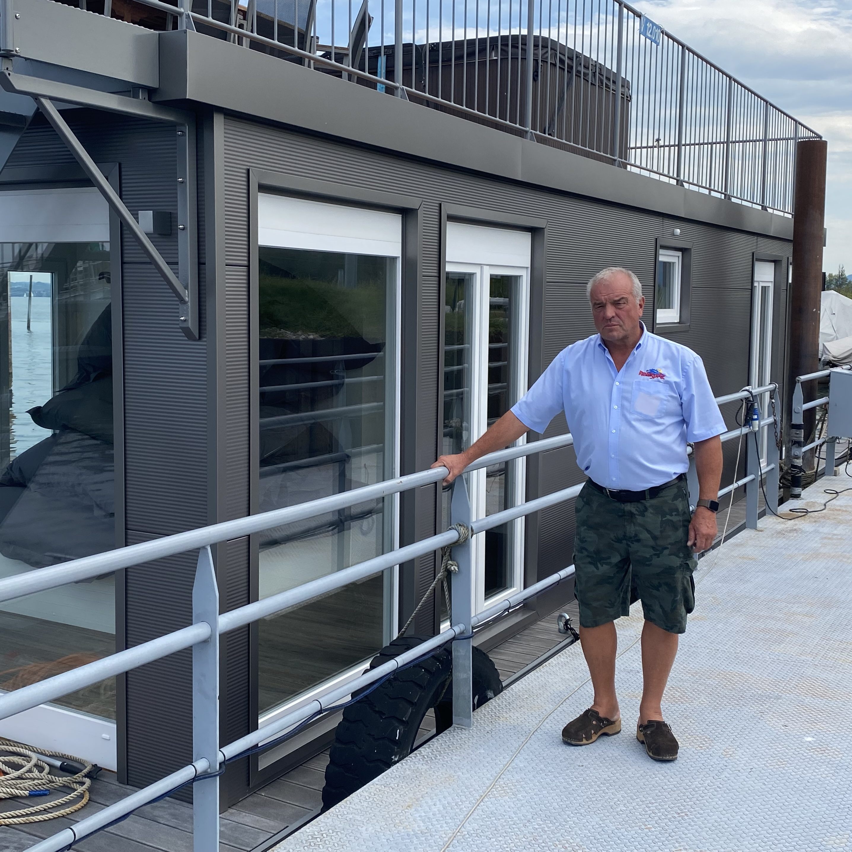 Günther Salzmann bekommt für sein Boot keine Zulassung.