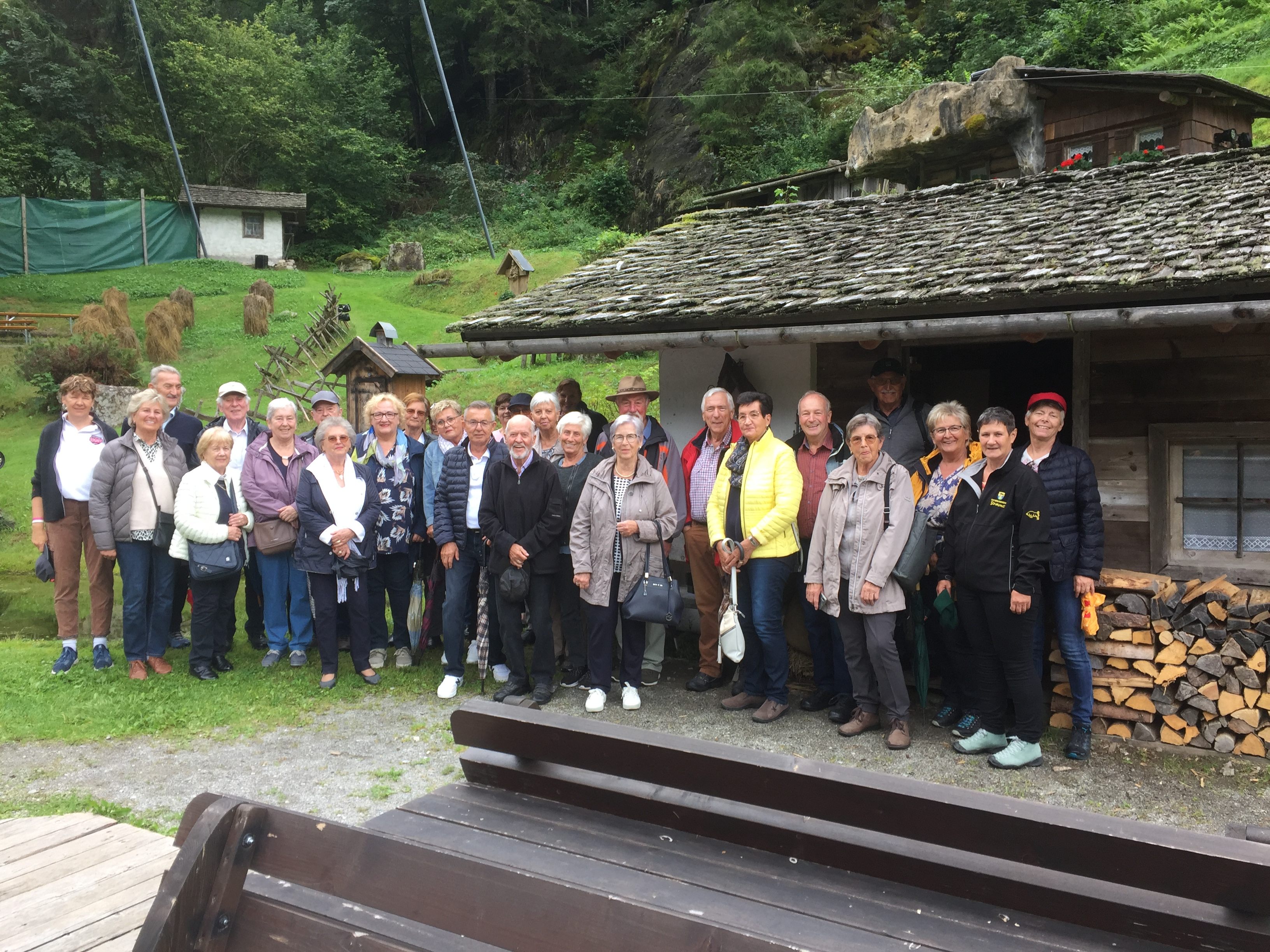 Vor dem "Gemsli"