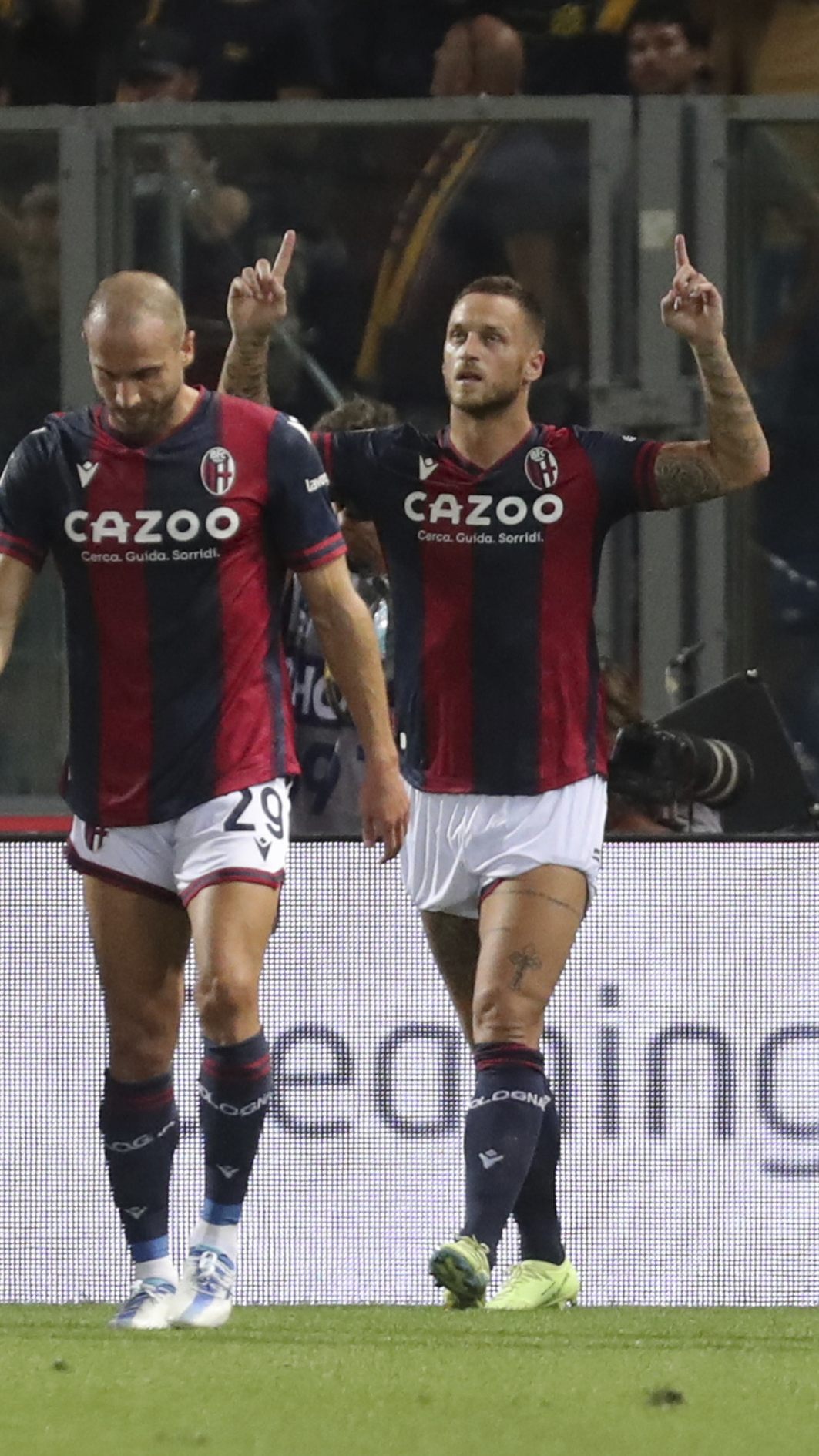 Arnautovic brachte Bologna mit seinem Treffer in Führung.
