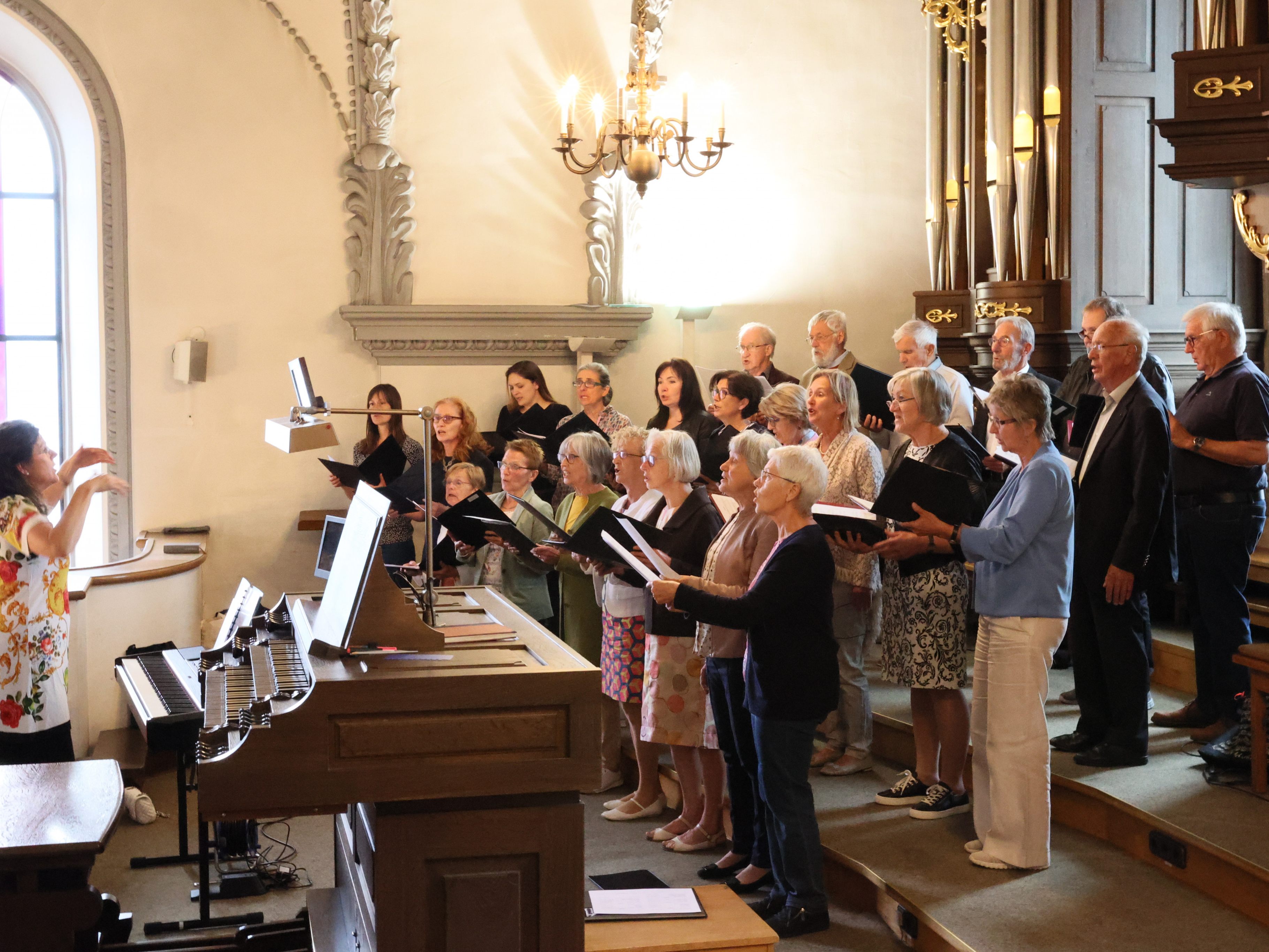 Kantorei Rankweil unter der Leitung von Eva Hagen