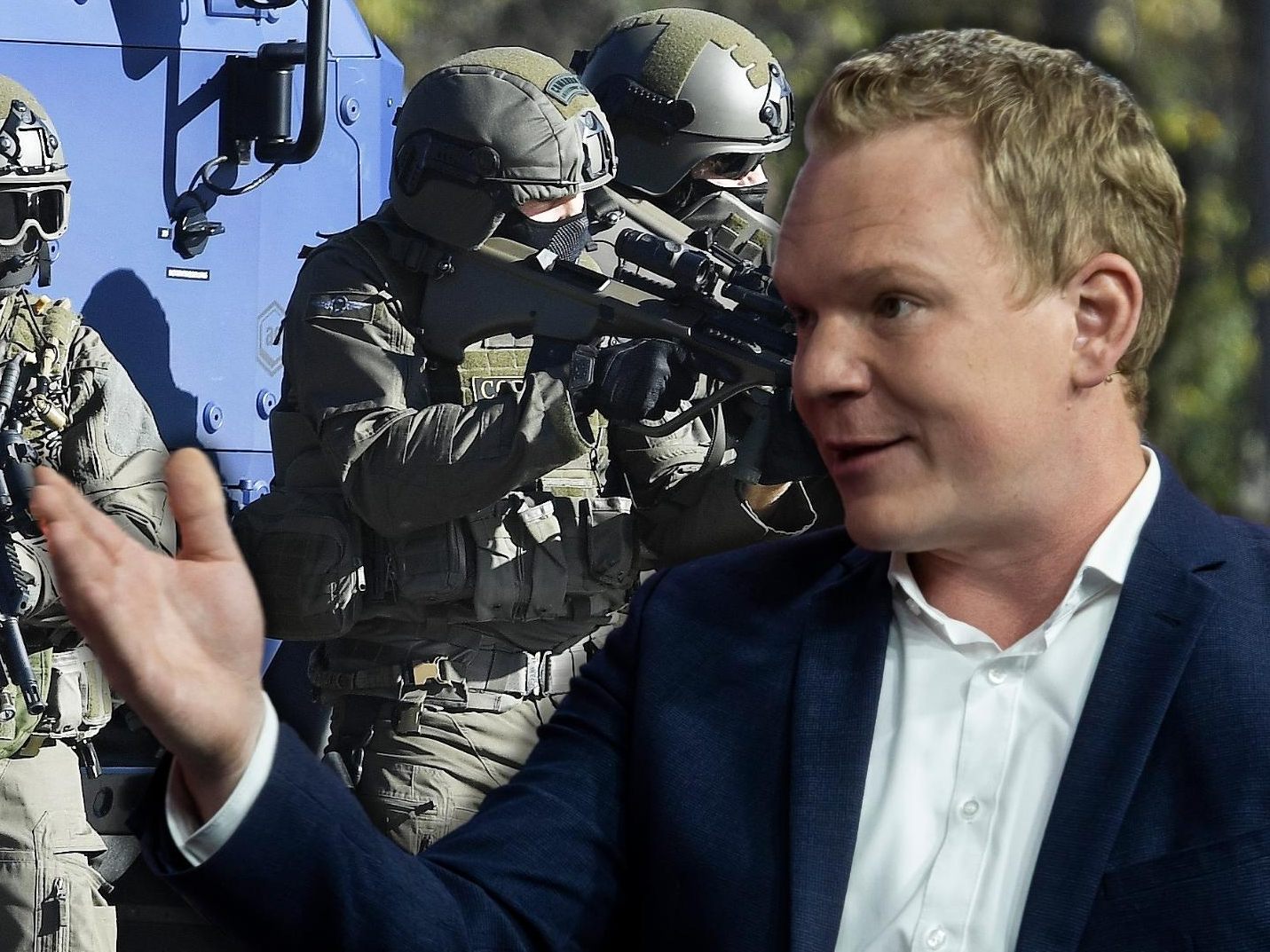 Nach Einführung der neuen Polizei Einsatzgruppe SRK in allen Bundesländern gab es Gerüchte zu einer Kürzung der EKO Cobra Außenstellen - jetzt reagiert FPÖ-Bitschi. Nach Einführung der neuen Polizei Einsatzgruppe SRK in allen Bundesländern gab es Gerüchte zu einer Kürzung der EKO Cobra Außenstellen - jetzt reagiert FPÖ-Bitschi.