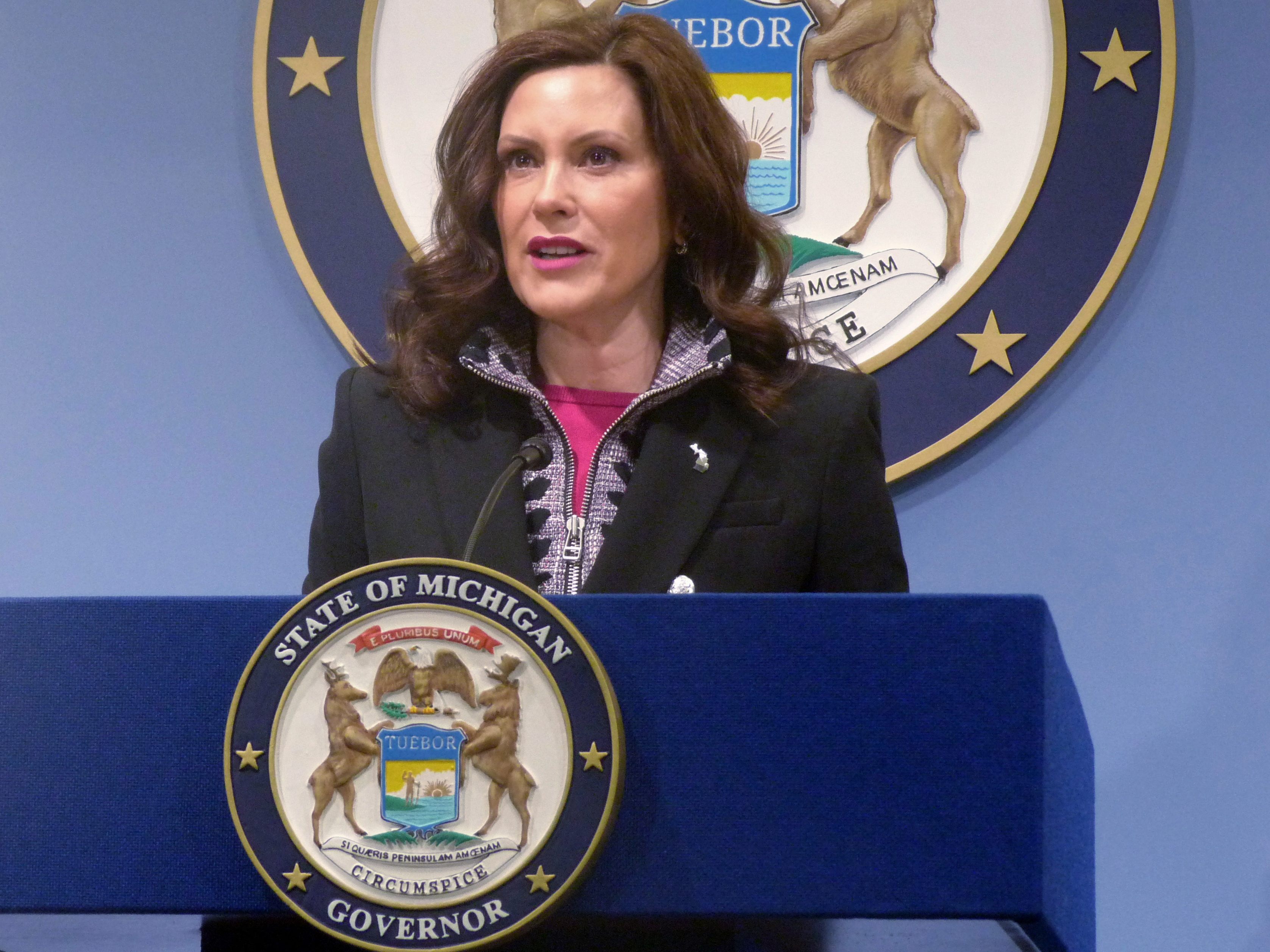 Nach der Planung der Entführung von US-Gouverneurin Gretchen Whitmer sind zwei Männer schuldig gesprochen worden. Nach der Planung der Entführung von US-Gouverneurin Gretchen Whitmer sind zwei Männer schuldig gesprochen worden.