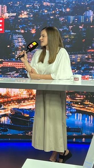 Magdalena Raos im Gespräch mit Milena Broger.