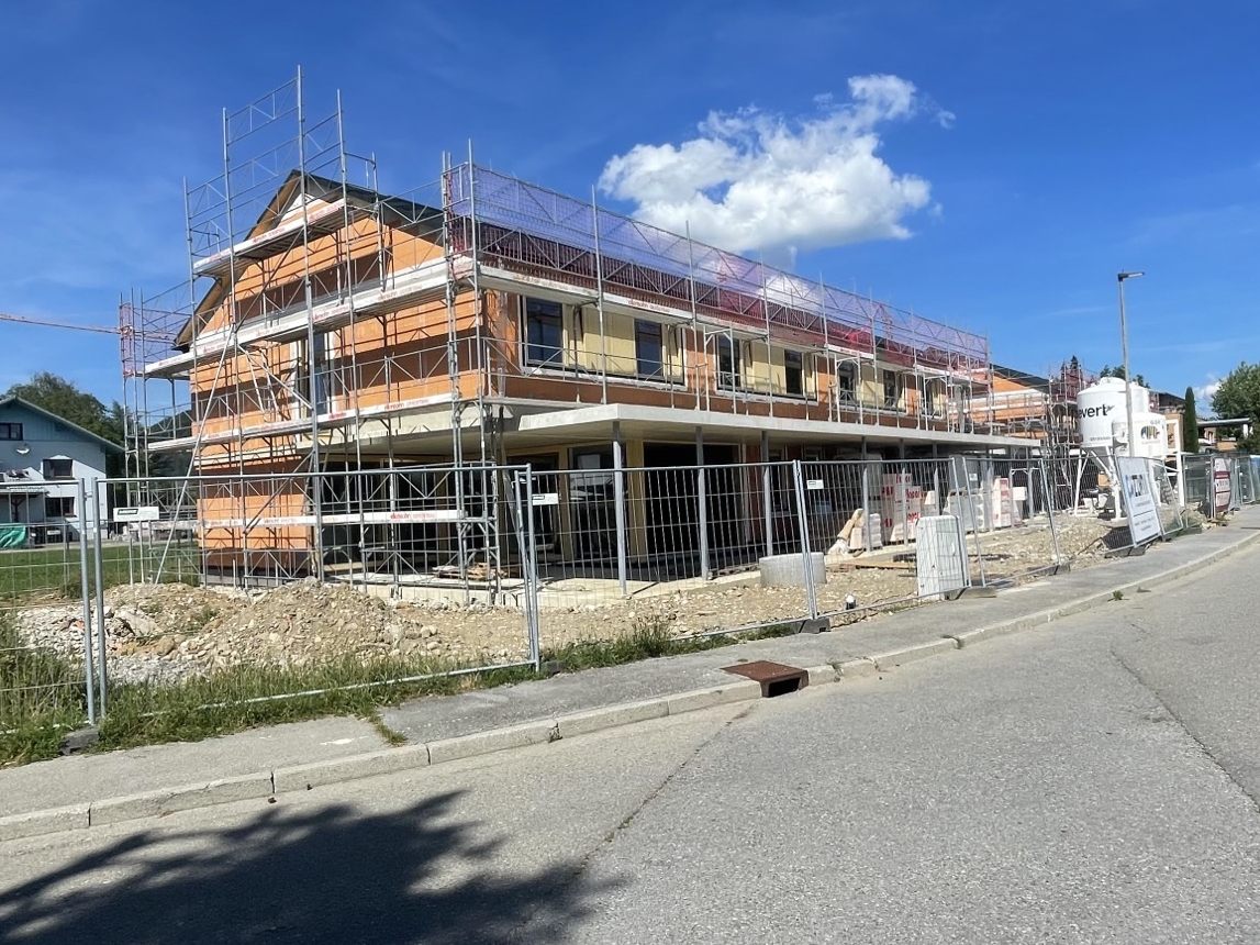 Zwei neue Kinderdorfhäuser entstehen im Wolfurter Antoniusweg. Zwei neue Kinderdorfhäuser entstehen im Wolfurter Antoniusweg.