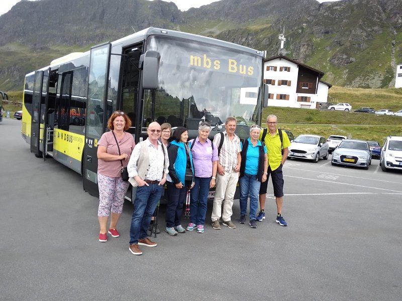 PÖffis fuhren in die Silvretta