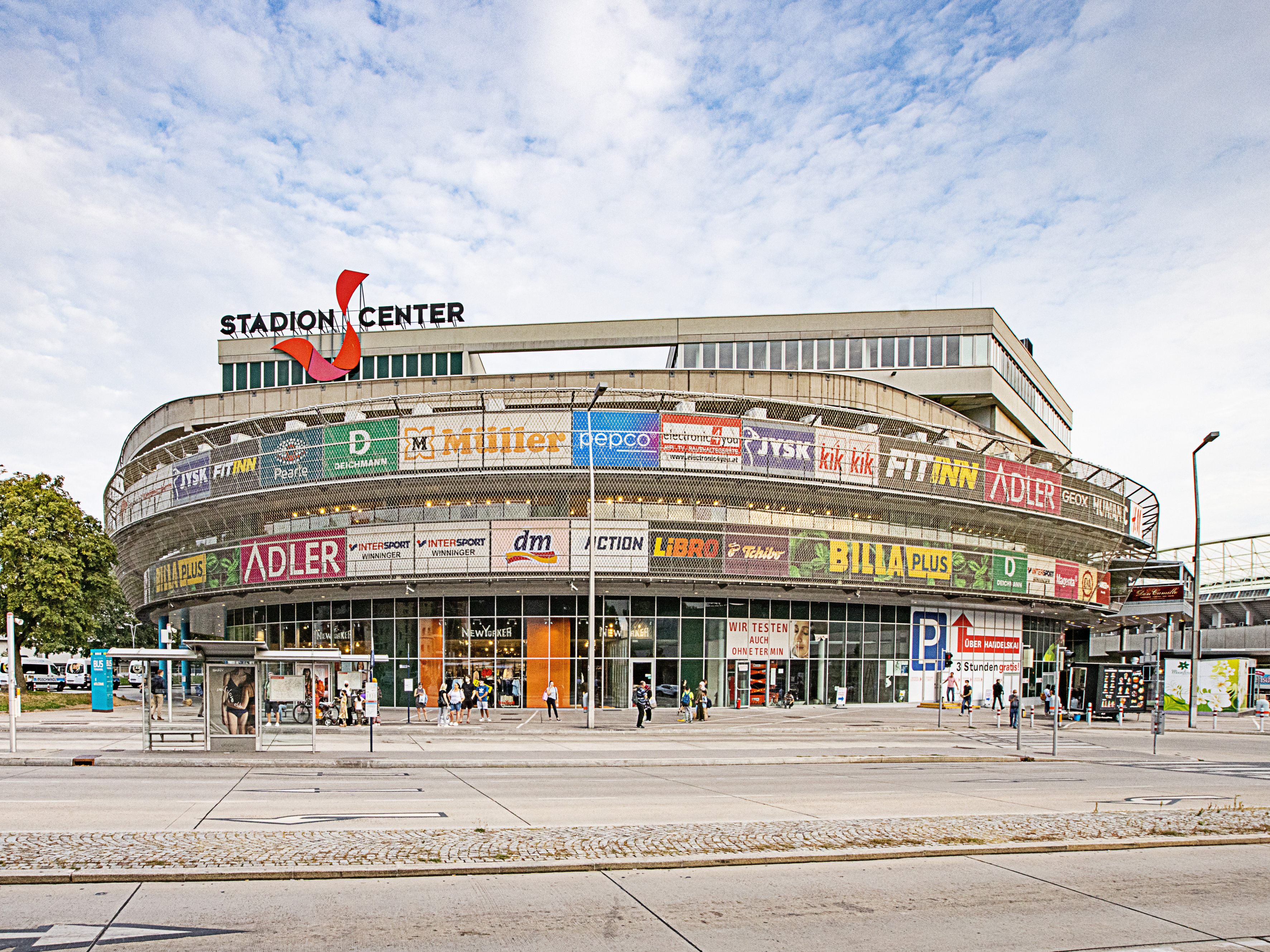 Das Stadion Center in Wien feiert am 3. September mit einem Fest sein 15. Jubliäum.