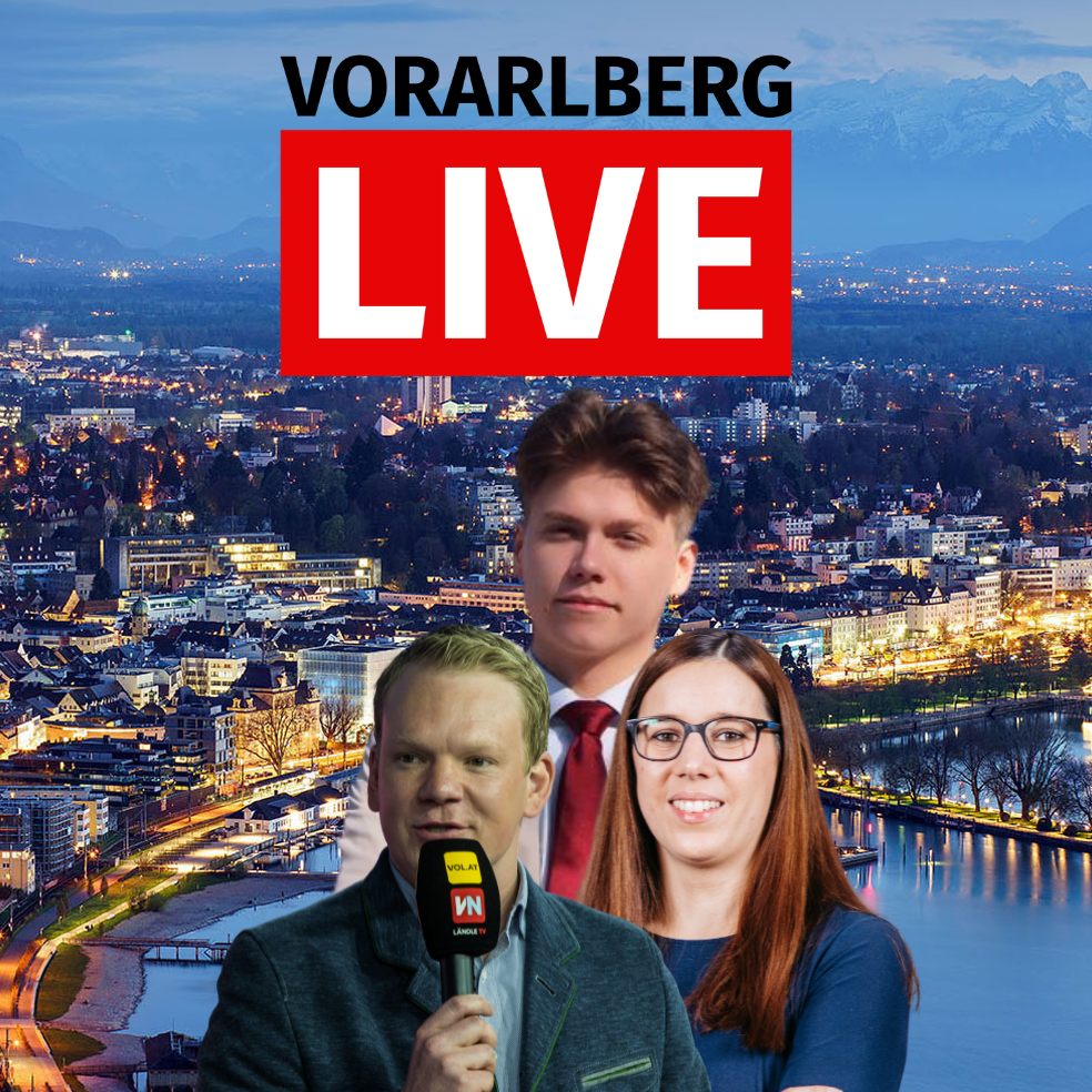Christof Bitschi und Elias Wehinger bei "Vorarlberg LIVE".