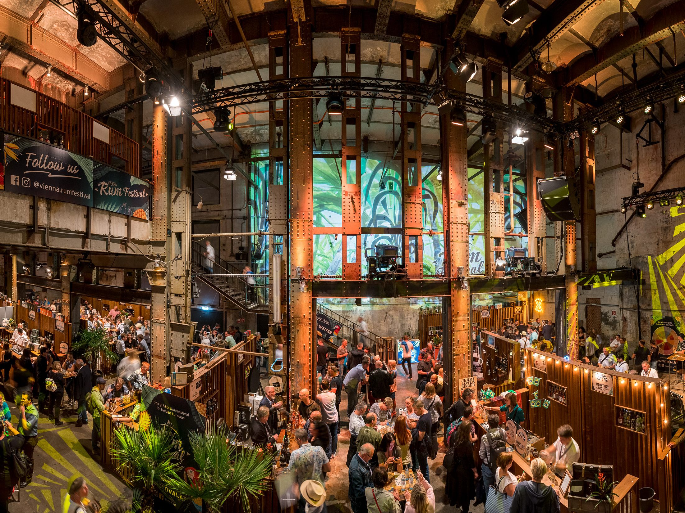 Beim Vienna Rumfestival in der Ottakringer Brauerei gibt es heuer viele Neuheiten. Beim Vienna Rumfestival in der Ottakringer Brauerei gibt es heuer viele Neuheiten.