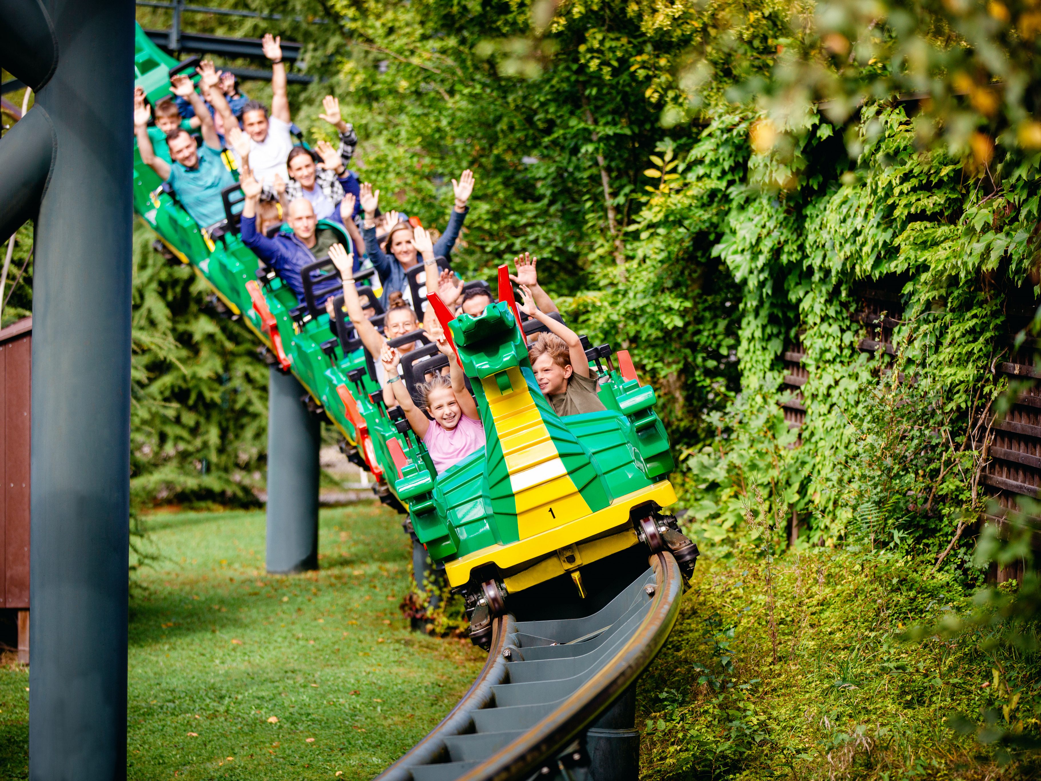 Im Legoland kam es zu einem Unfall auf der Achterbahn "Feuerdrache".