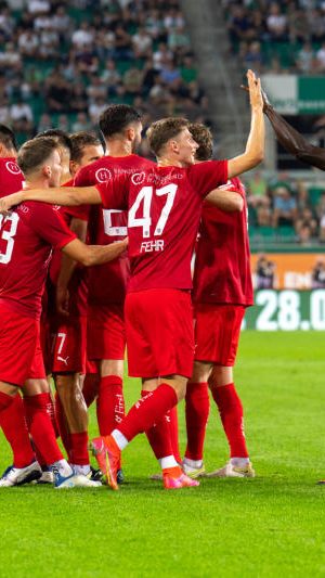 Jubel beim FC Vaduz
