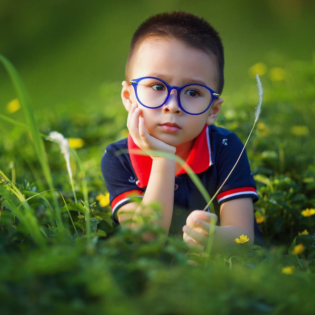 Die erste Brille soll vom Augenarzt kommen.