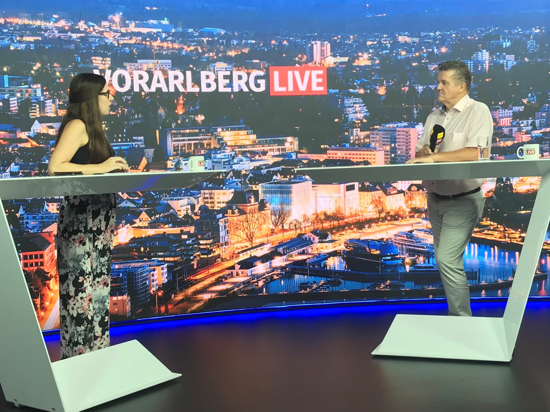 Christian Natter im "Vorarlberg LIVE"-Gespräch. Christian Natter im "Vorarlberg LIVE"-Gespräch.