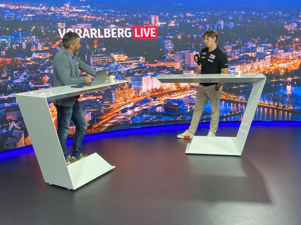 Marco Rossi bei "Vorarlberg LIVE". Marco Rossi bei "Vorarlberg LIVE".