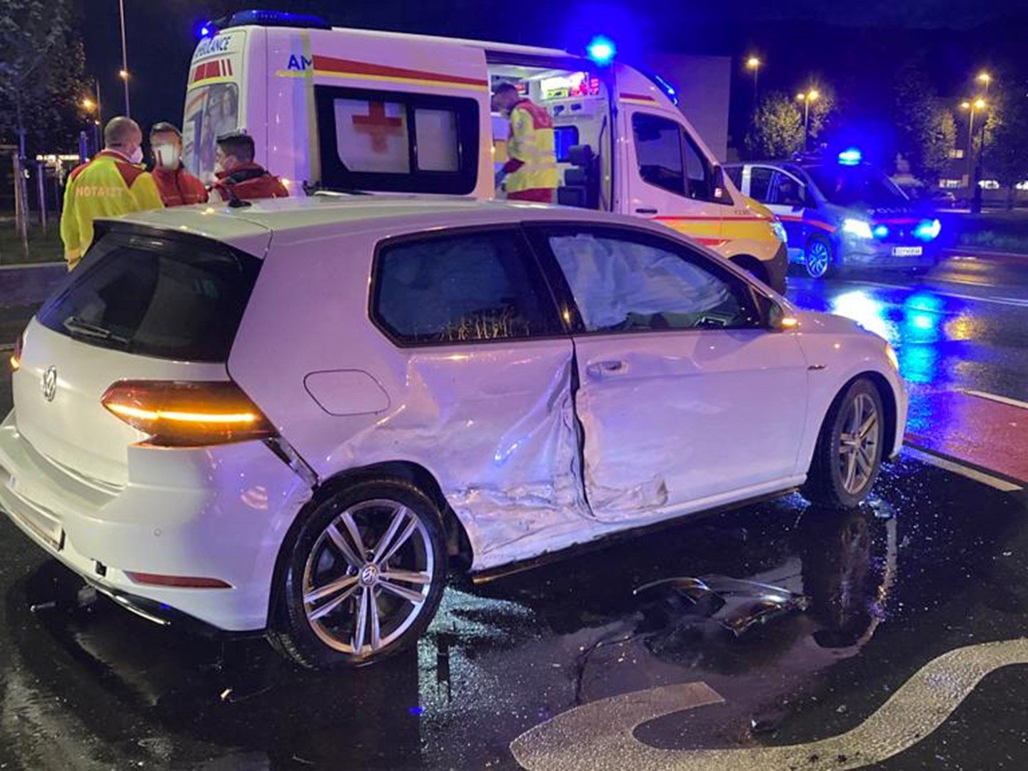 Der Unfall ereignete sich am Freitagmorgen.
