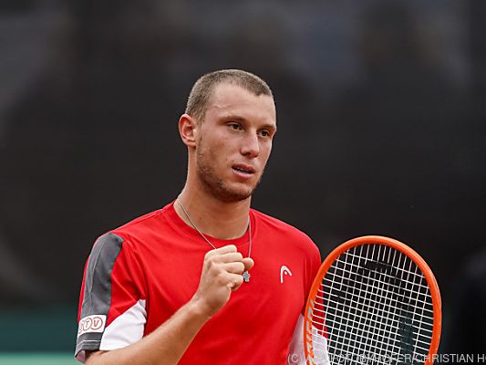 Misolic stellt bei seinem Davis-Cup-Debüt auf 2:0
