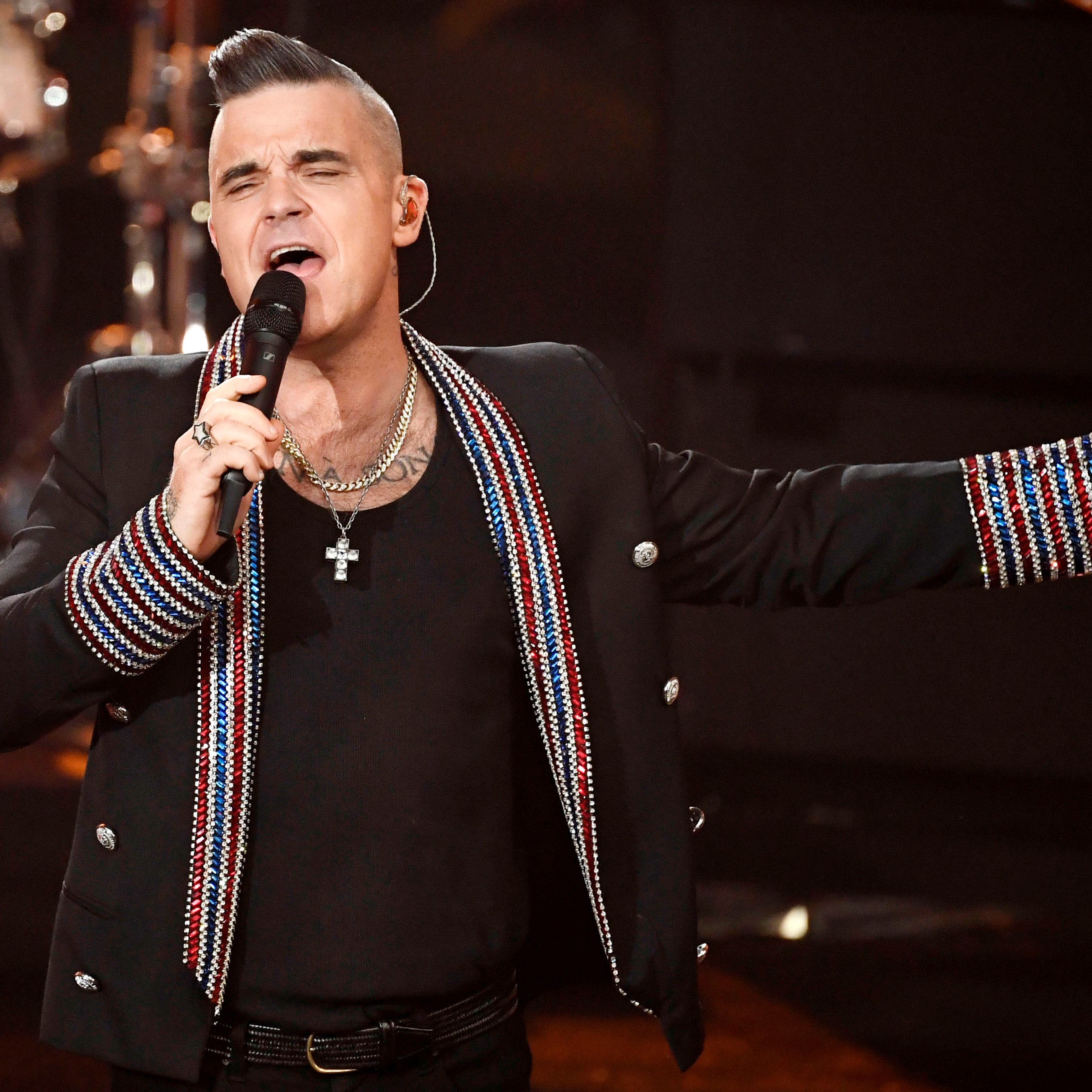 Robbie Williams spielt 2023 ein Wien-Konzert.