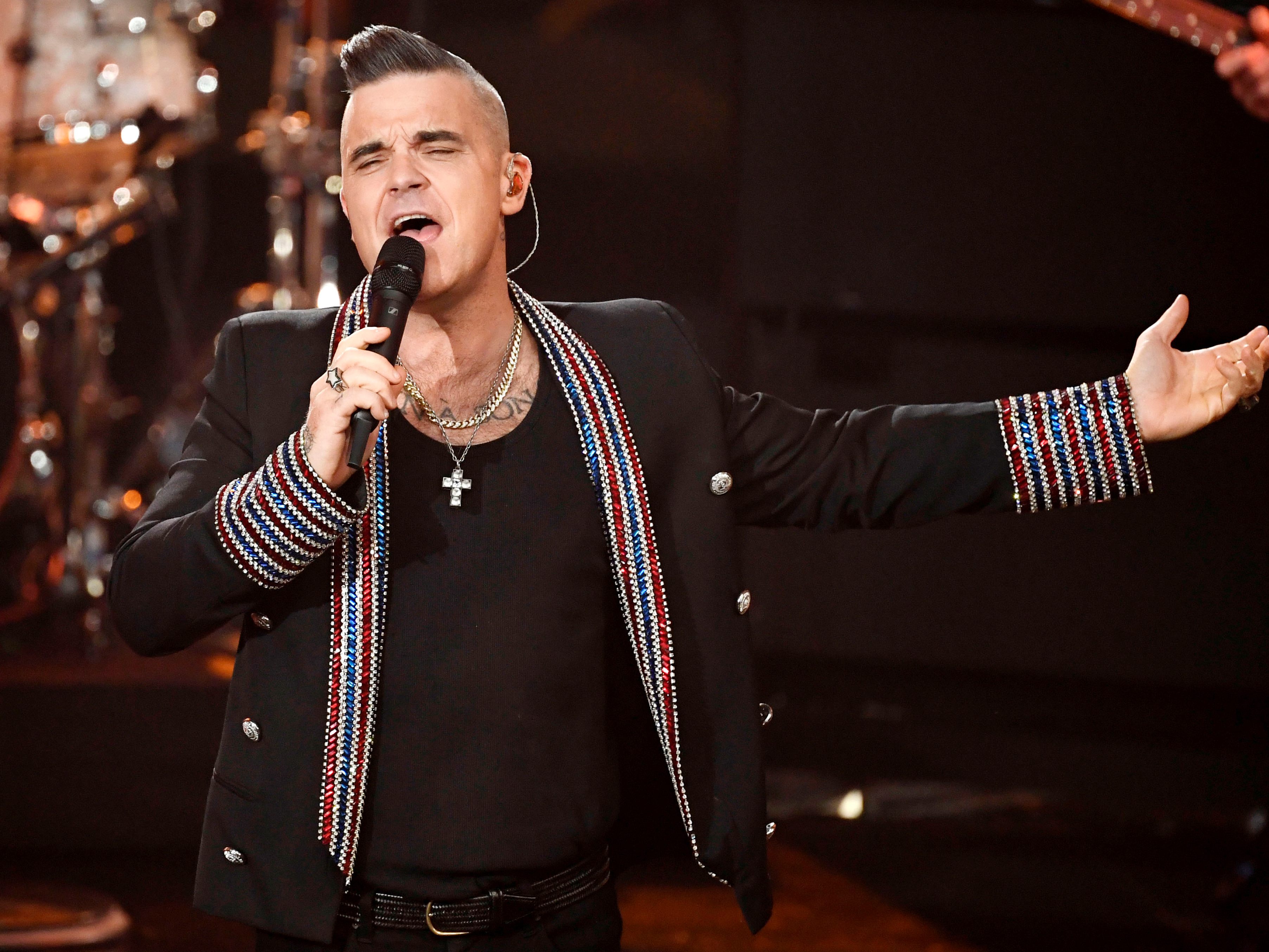 Robbie Williams spielt 2023 ein Wien-Konzert.