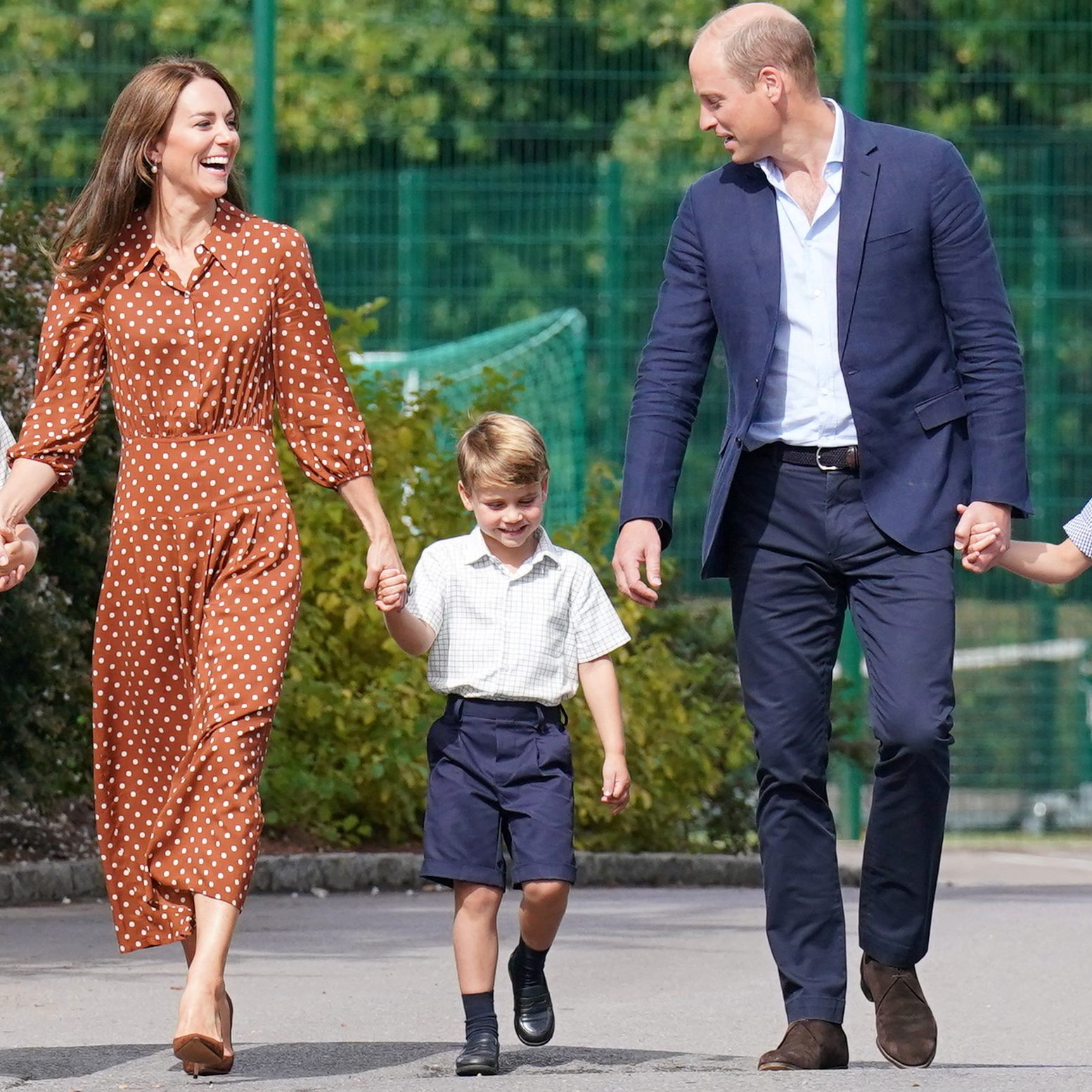 Stolze Eltern: William und Katherine mit George, Louis und Charlotte.