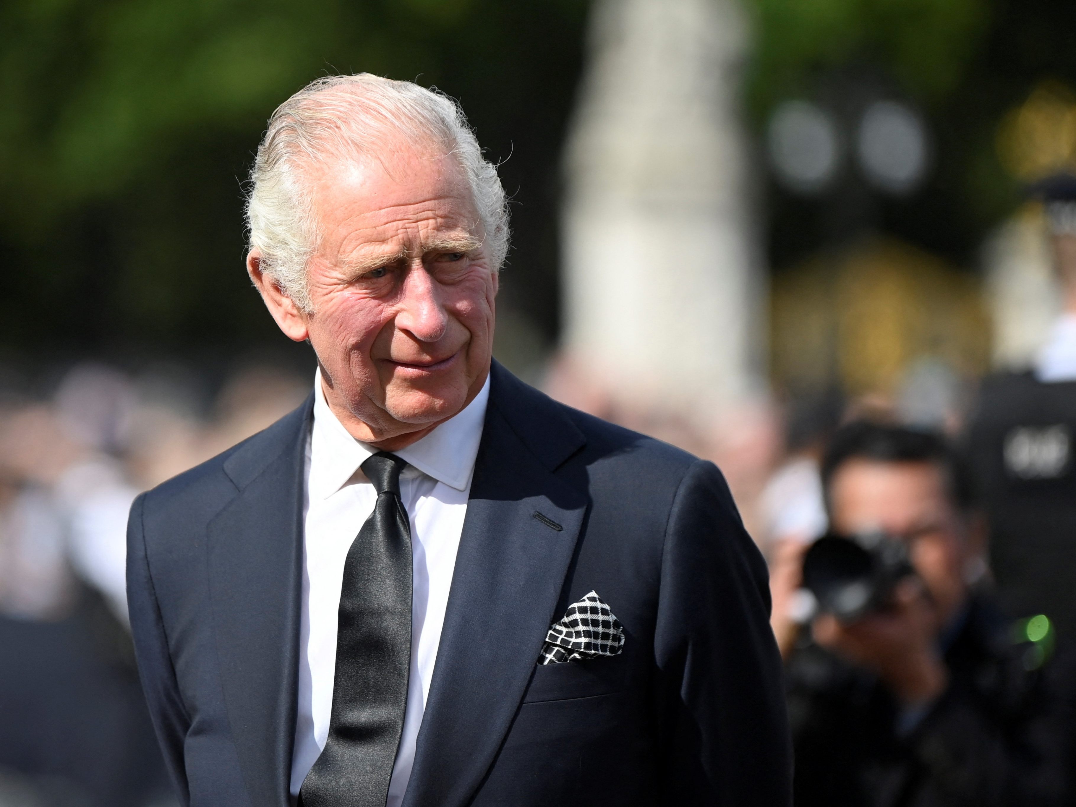 König Charles III. in London.