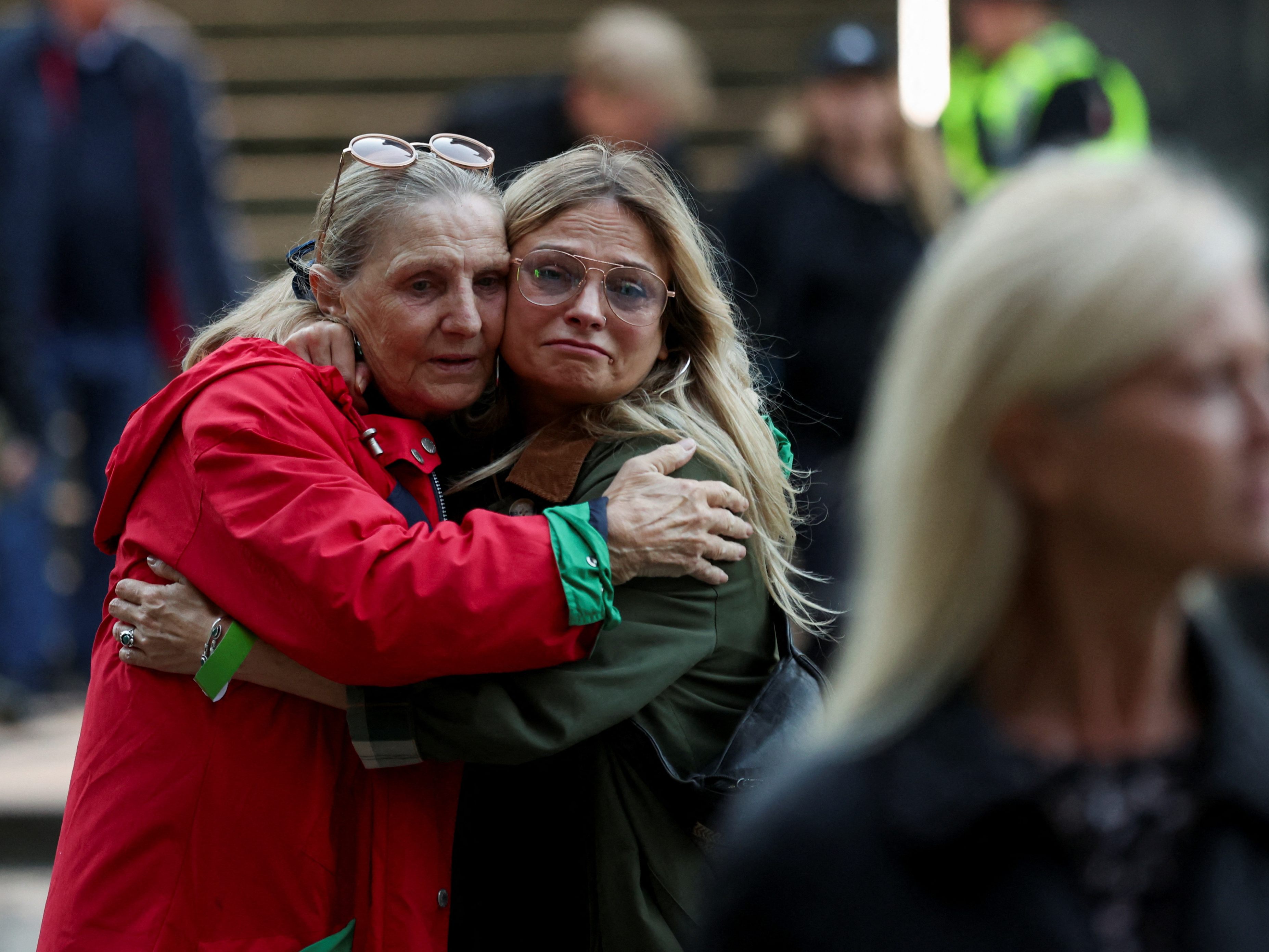 Vor allem Frauen ging der Tod der Queen nahe.