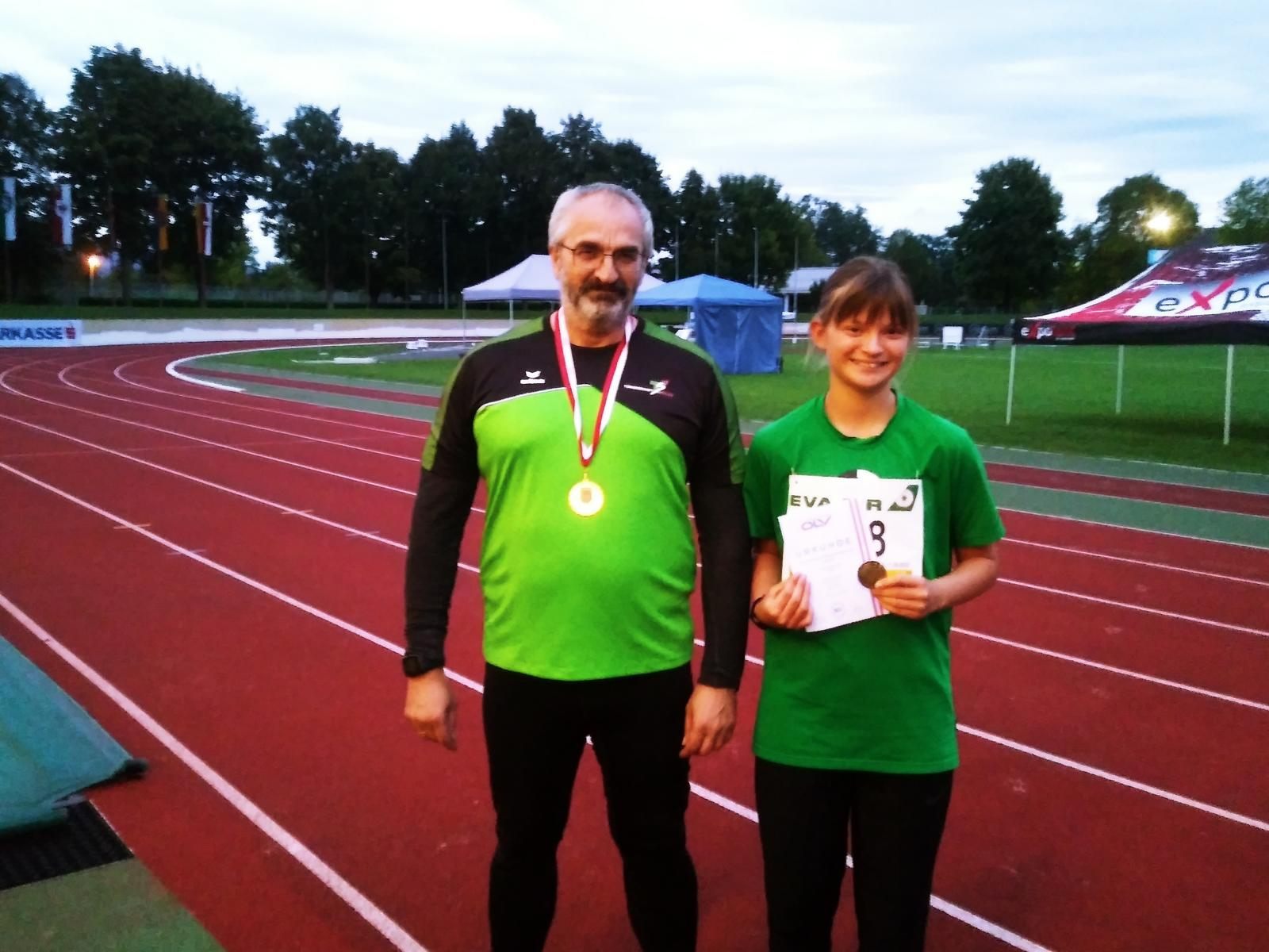 Gold für Markus und Bronze für Jasmin