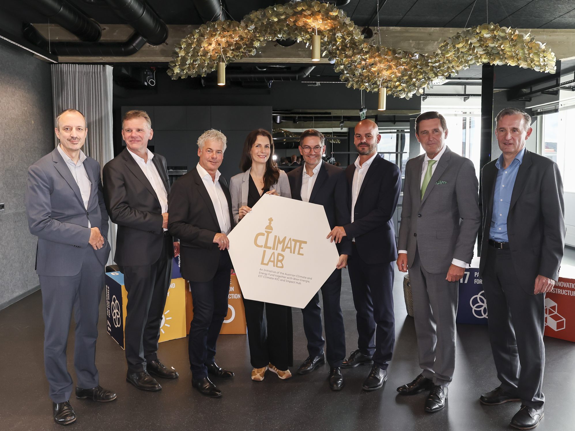 Neuer Hub für Klima-Innovationen in Wien eröffnet. Neuer Hub für Klima-Innovationen in Wien eröffnet.