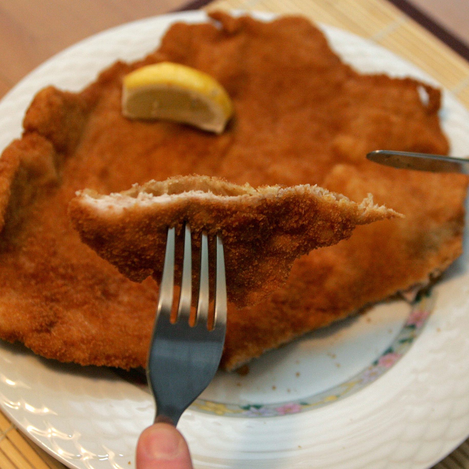 Neuen von 13 Wiener Lokalen im Schnitzel-Check sind wenig transparent bei der Kennzeichnung der Herkunft der tierischen Zutaten für ihr Wiener Schnitzel.