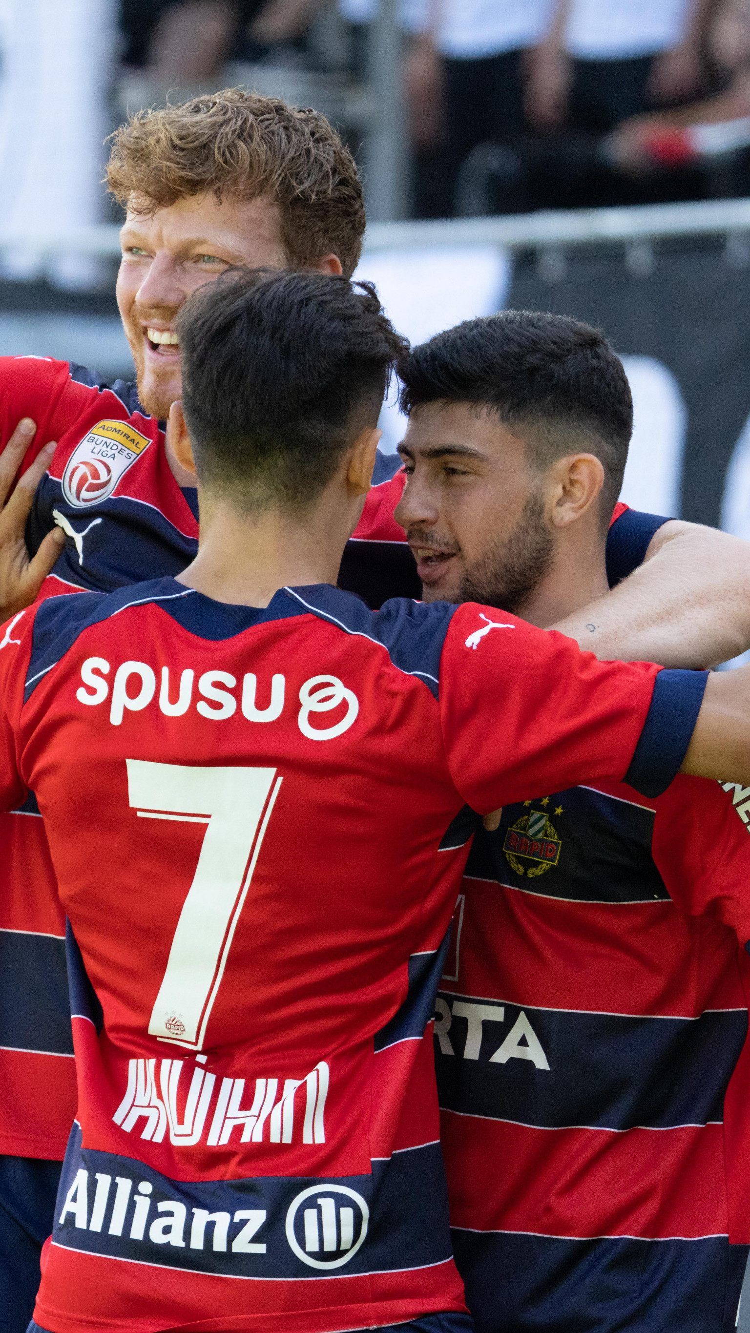 LIVE-Ticker zum Spiel Rapid Wien gegen WAC ab 17 Uhr.