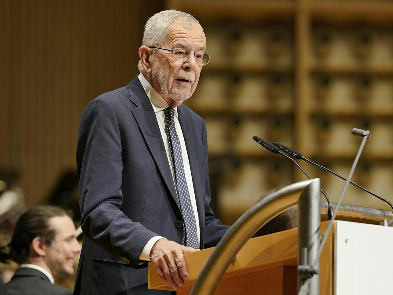 Eindringlicher Appell von Bundespräsident van der Bellen. Eindringlicher Appell von Bundespräsident van der Bellen.