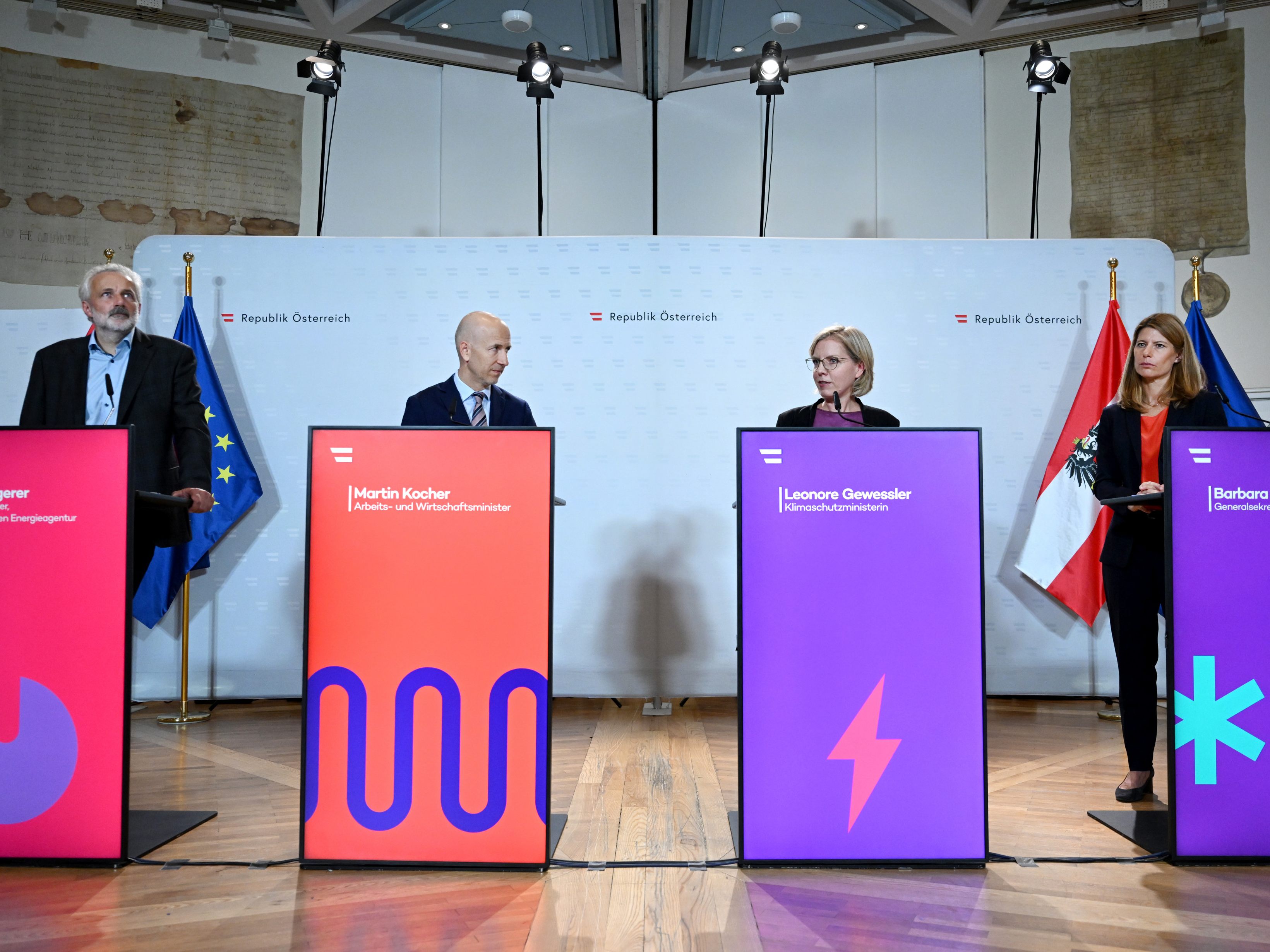 Am Montag präsentierte die Bundesregierung ihre Energiesparkampagne.