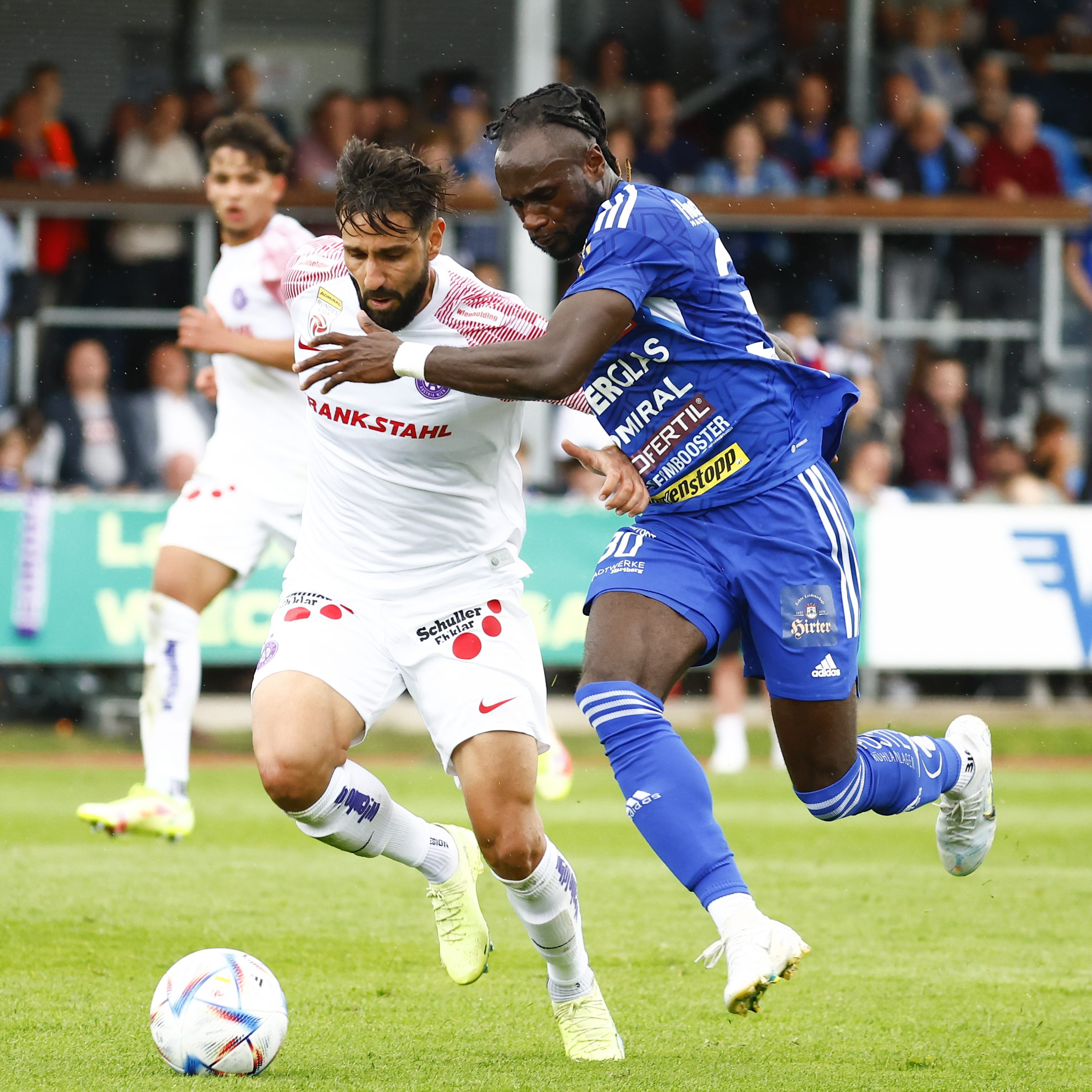 Austria crashte Hartbergs Präsidentin-Party mit 3:0-Sieg.