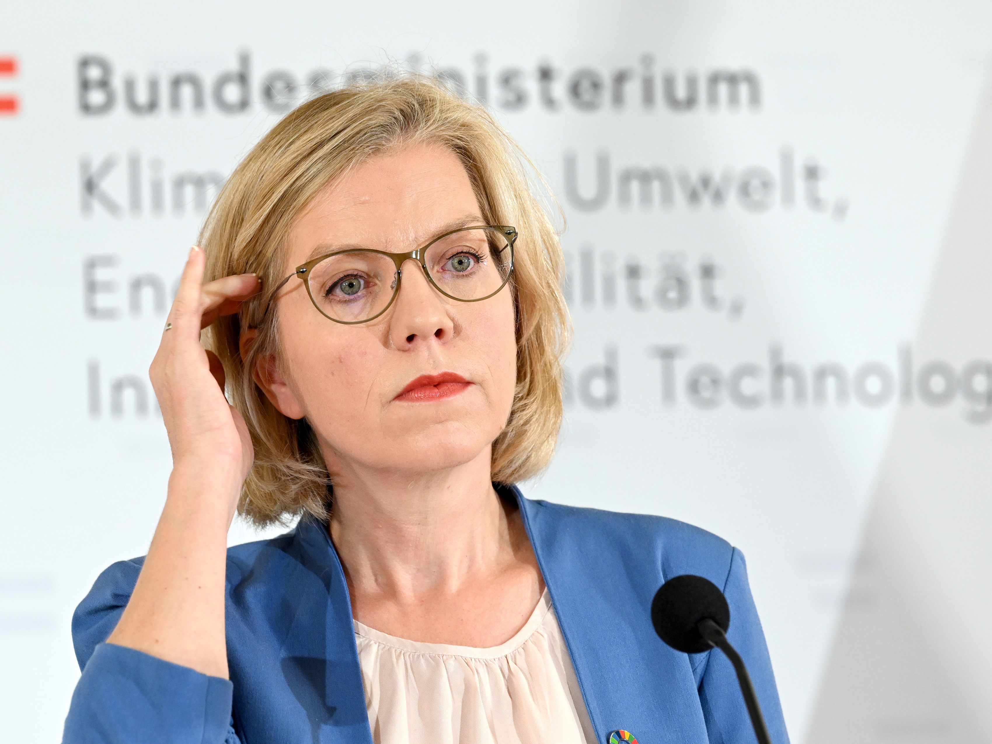 Klimaschutzministerin Leonore Gewessler (Grüne) will den Lobautunnel über eine Gesetzesänderung stoppen.