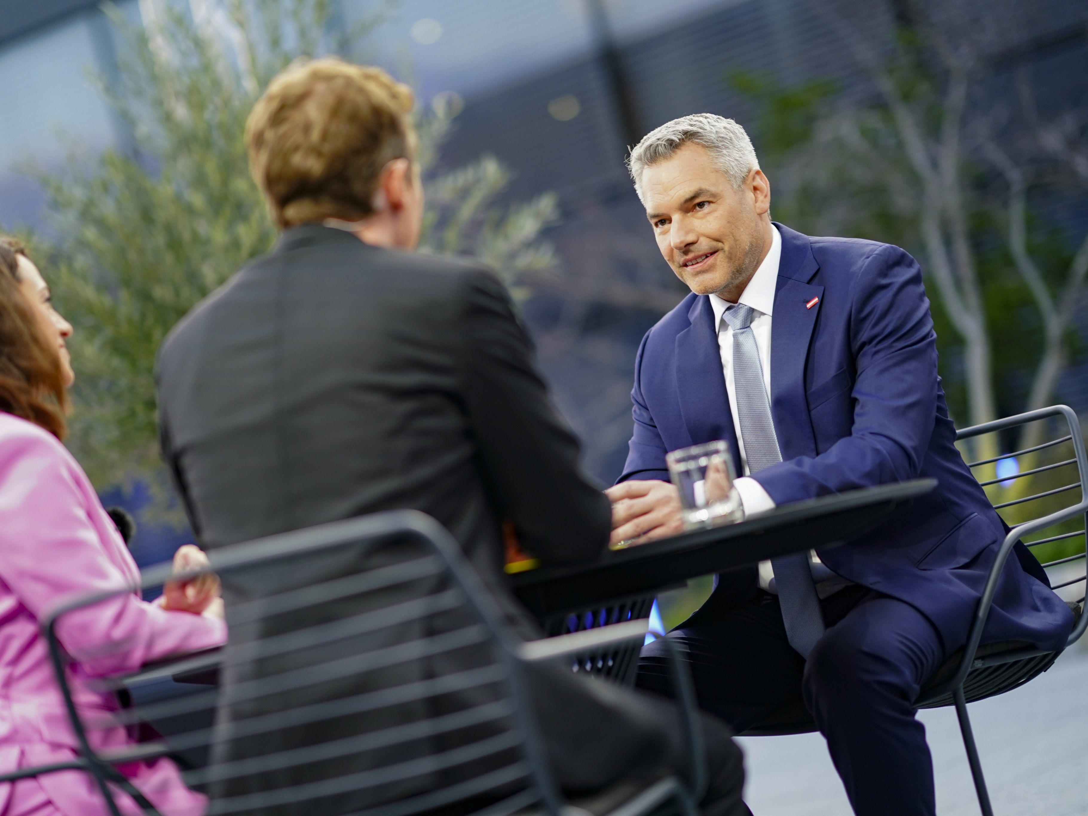 Montagabend fand das finale ORF-Sommergespräch mit Kanzler Nehammer statt.