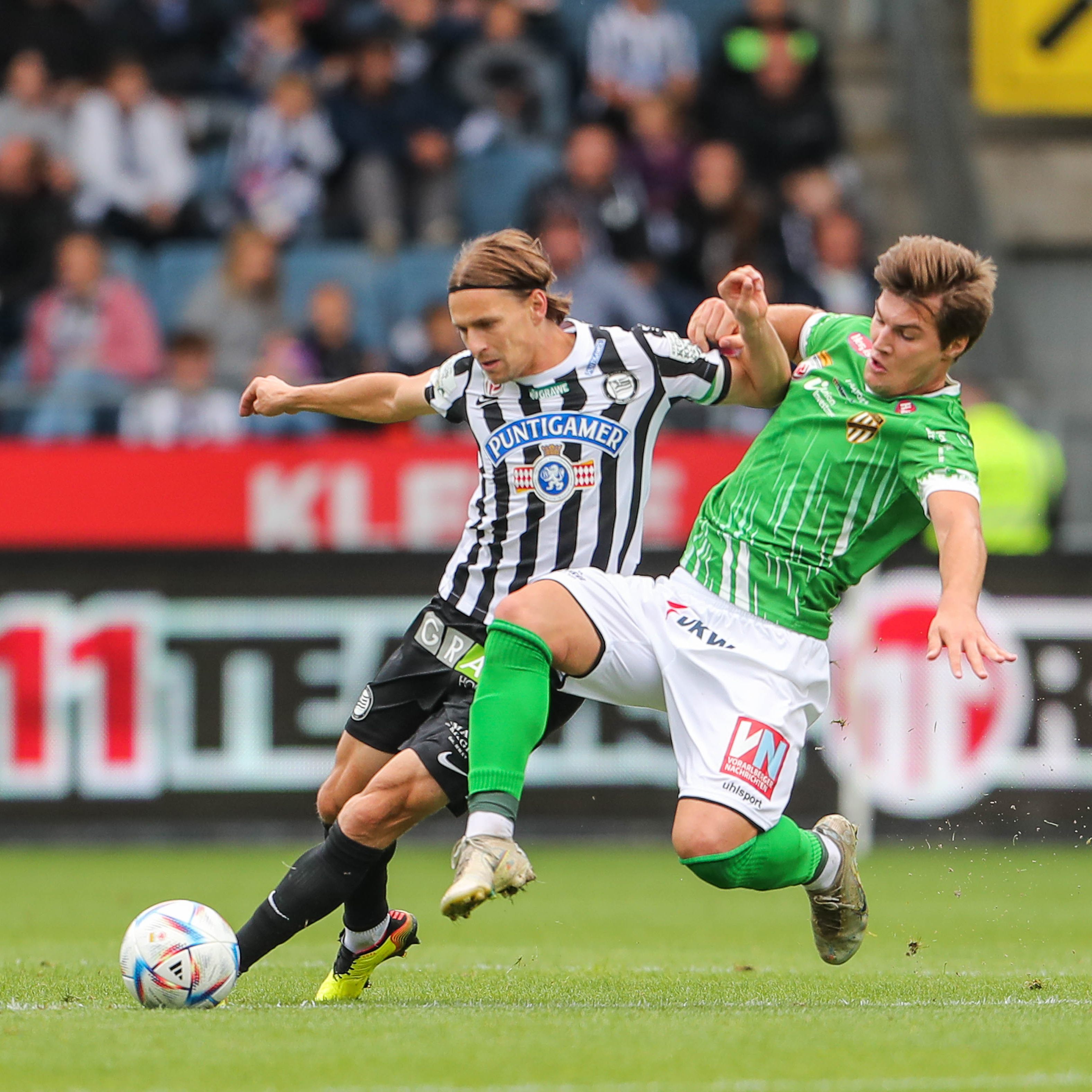 Surdanovic und Co. mussten sich dem Vize-Meister aus Graz verdient geschlagen geben.