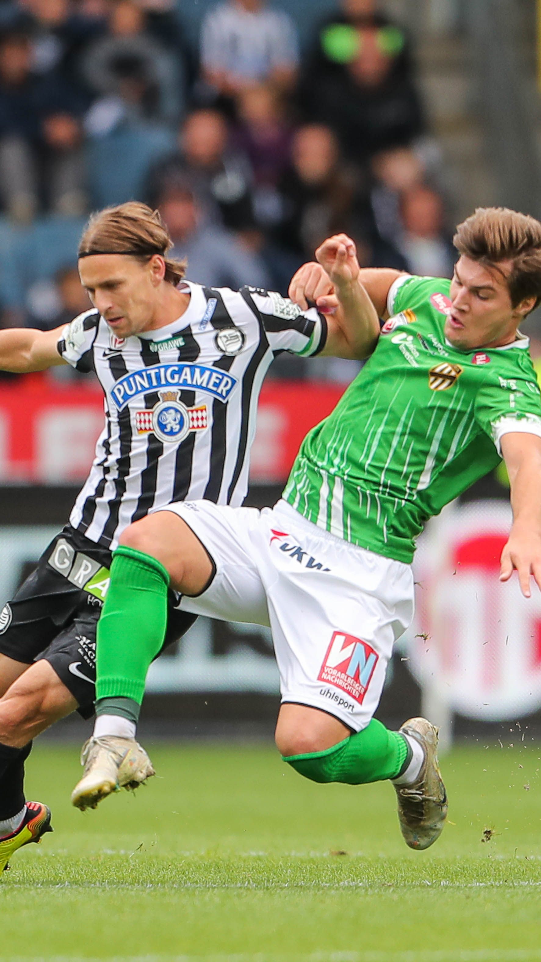 Surdanovic und Co. mussten sich dem Vize-Meister aus Graz verdient geschlagen geben.