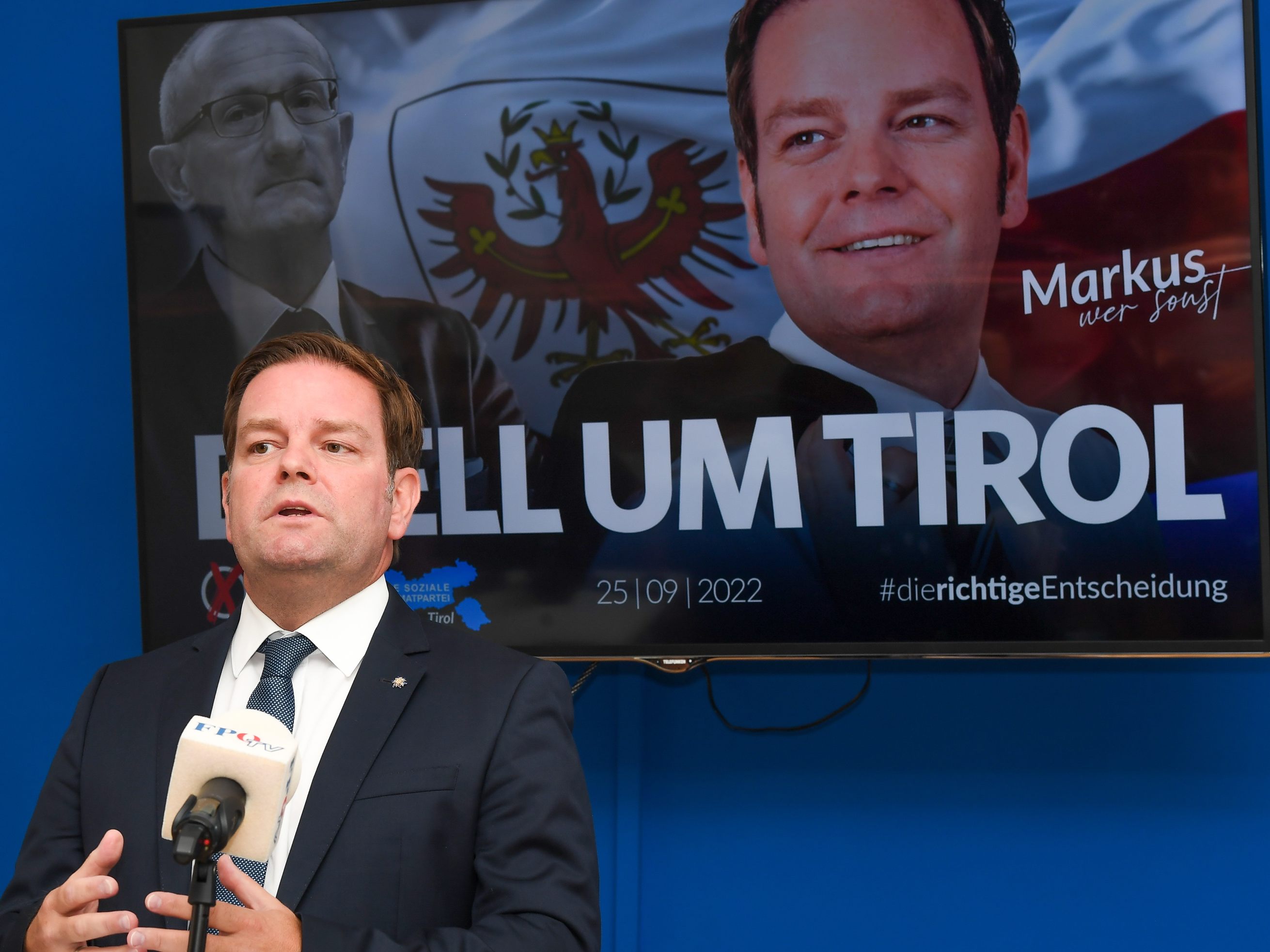Die FPÖ-Tirol ruft vor der Landtagswahl ein "Duell um Tirol" aus. Die FPÖ-Tirol ruft vor der Landtagswahl ein "Duell um Tirol" aus.