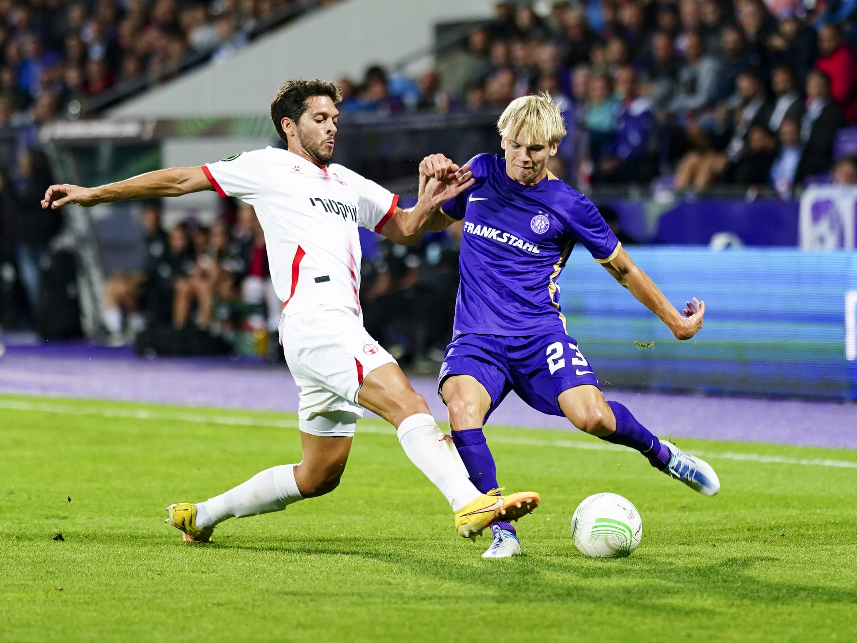 Austria startete mit torlosem Remis in Conference League. Austria startete mit torlosem Remis in Conference League.