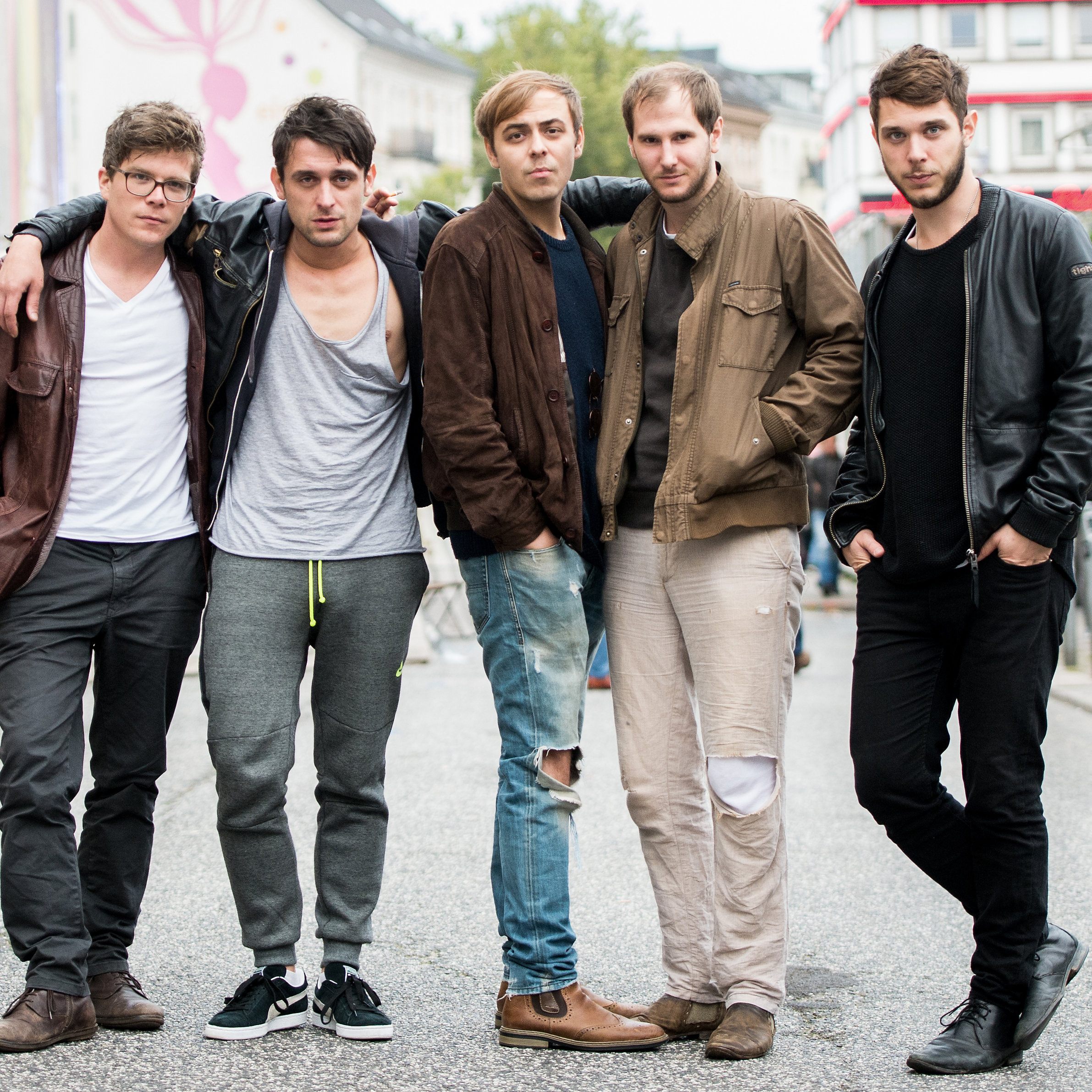 Wanda-Keyboarder Christian Hummer (ganz rechts) ist verstorben.