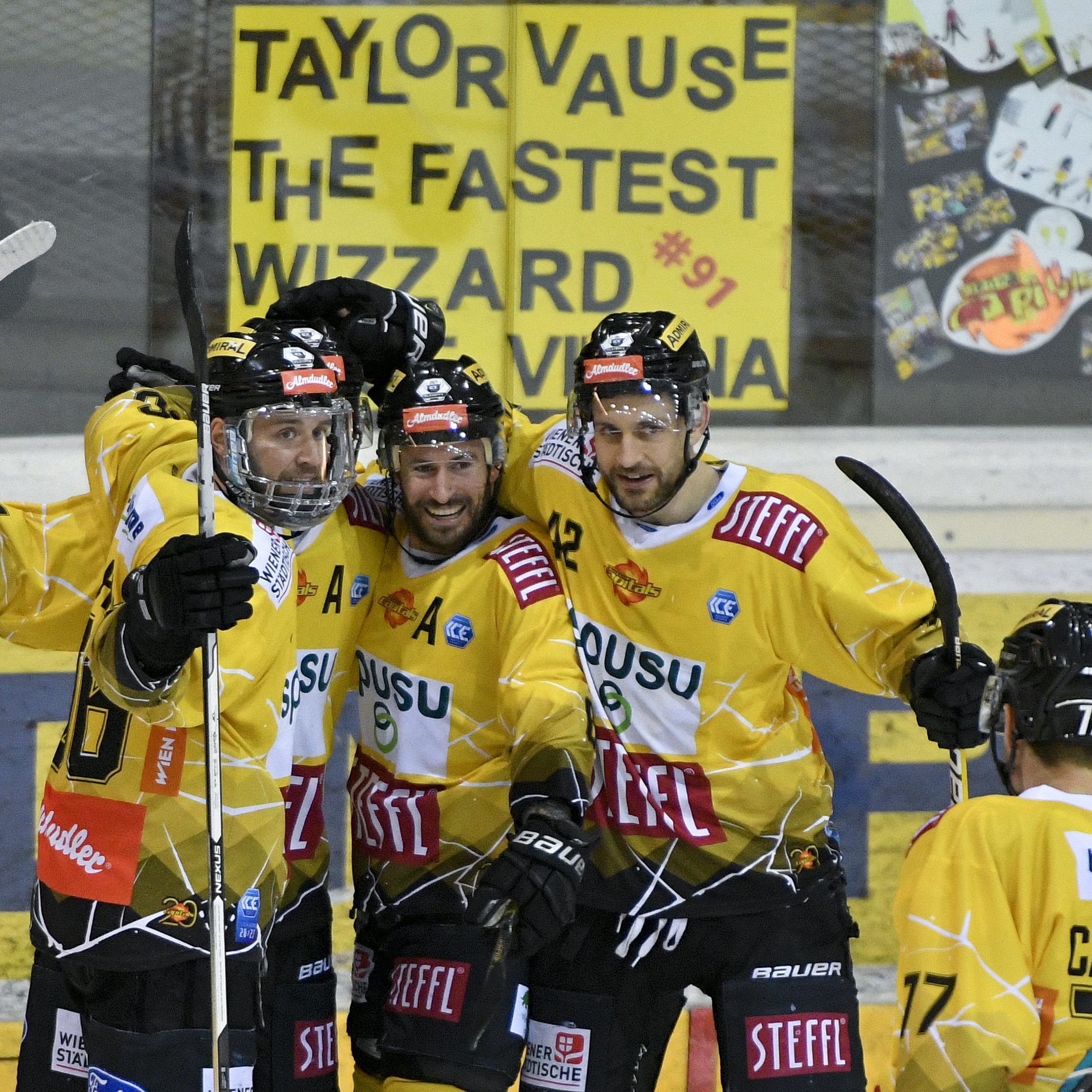 Die Vienna Caps fordern Titelverteidiger Salzburg.