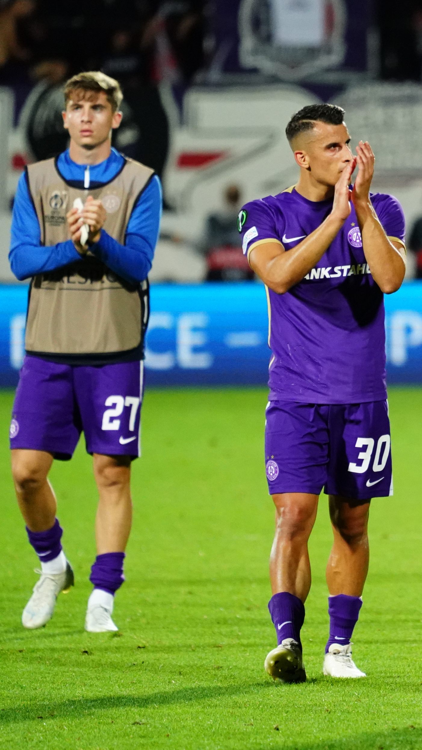 Kein Gegentor, aber kein Sieg für die Wiener Austria zum Conference League Auftakt.