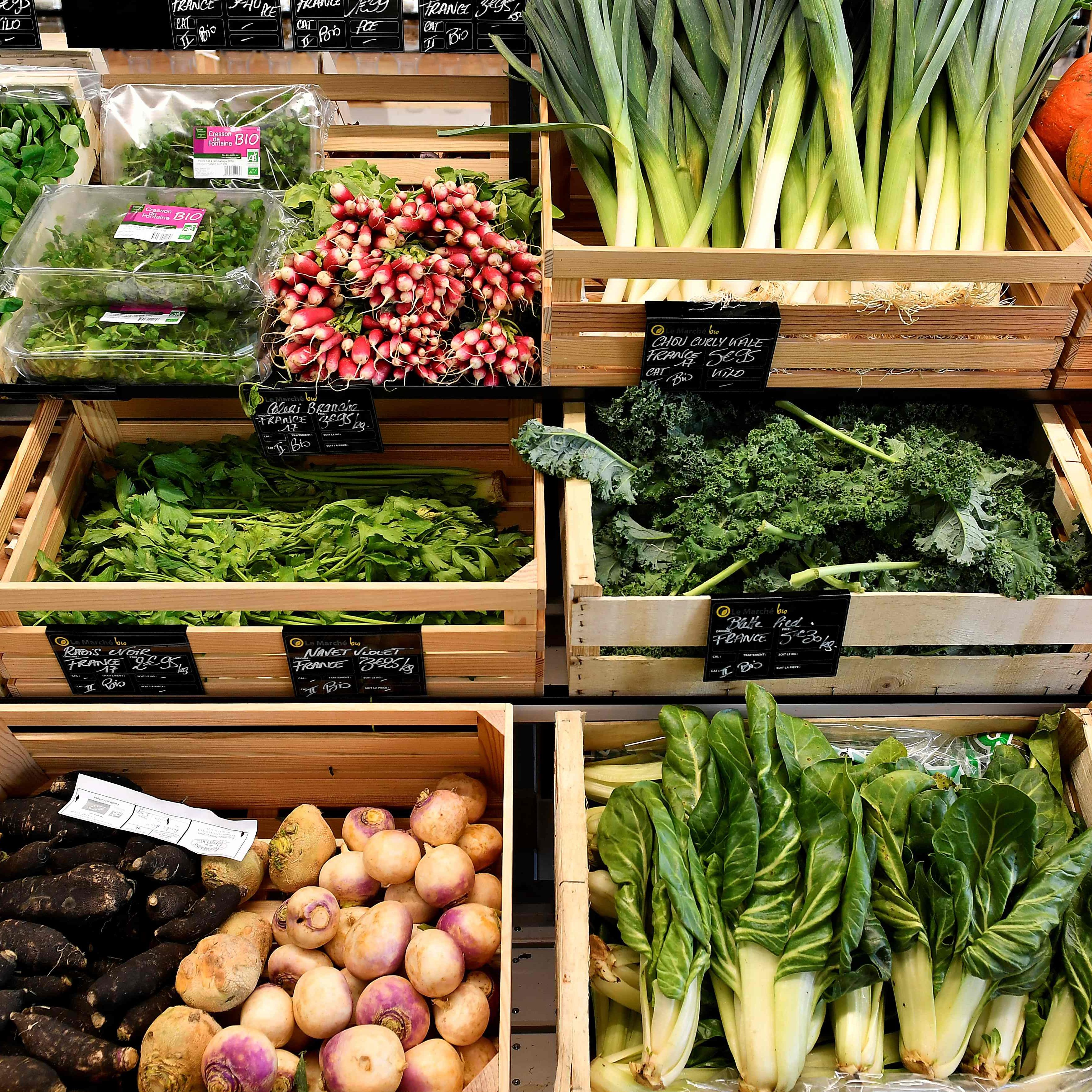 Eine Mehrheit wünscht sich Bio-Essen für Kinder in Kindergärten und Schulen.