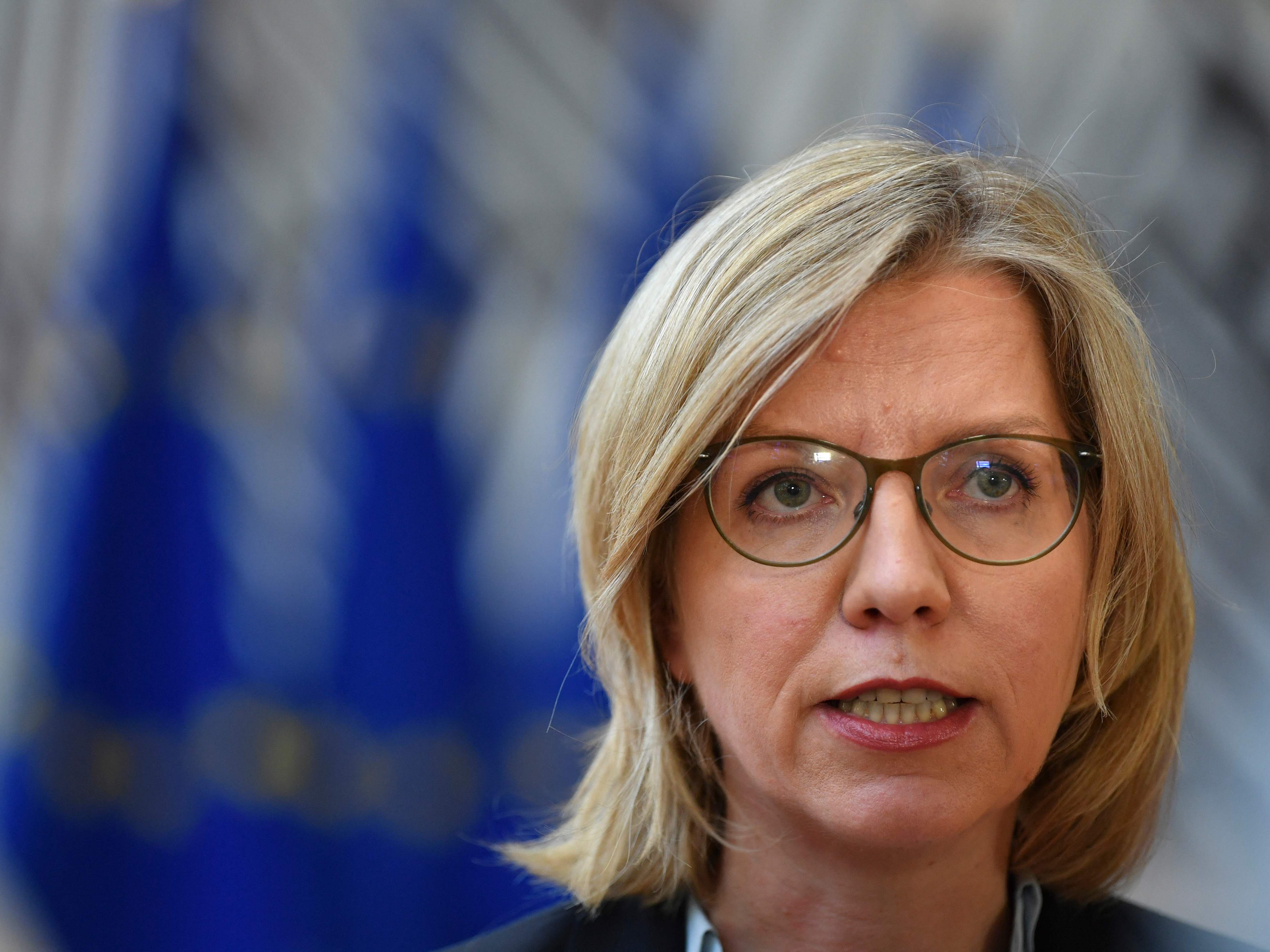 Unter den EU-Energieministern: Österreichs Leonore Gewessler. Unter den EU-Energieministern: Österreichs Leonore Gewessler.
