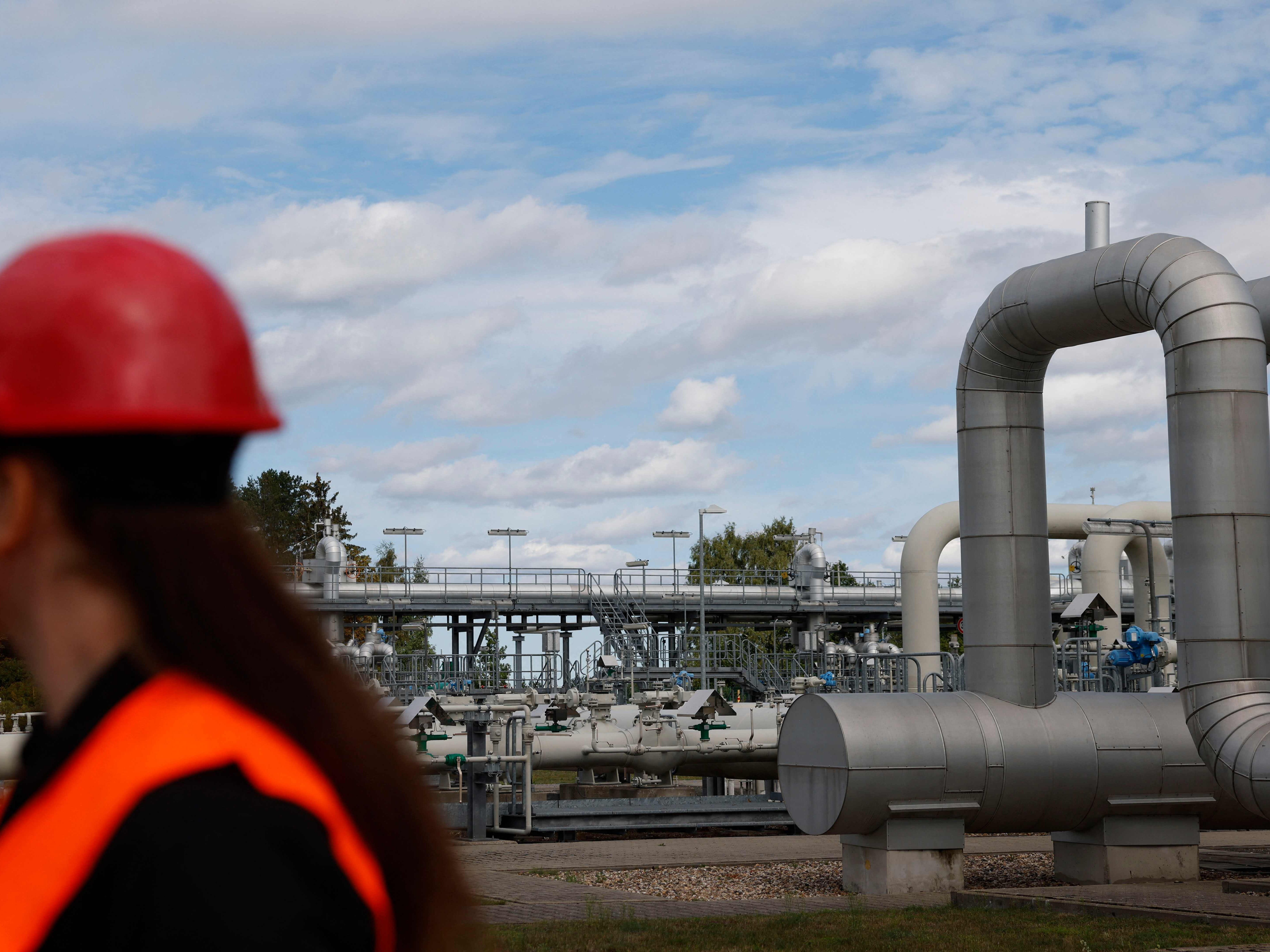 Die Ursache für den Druckabfall in der Gas-Pipeline könnte ein Loch sein.